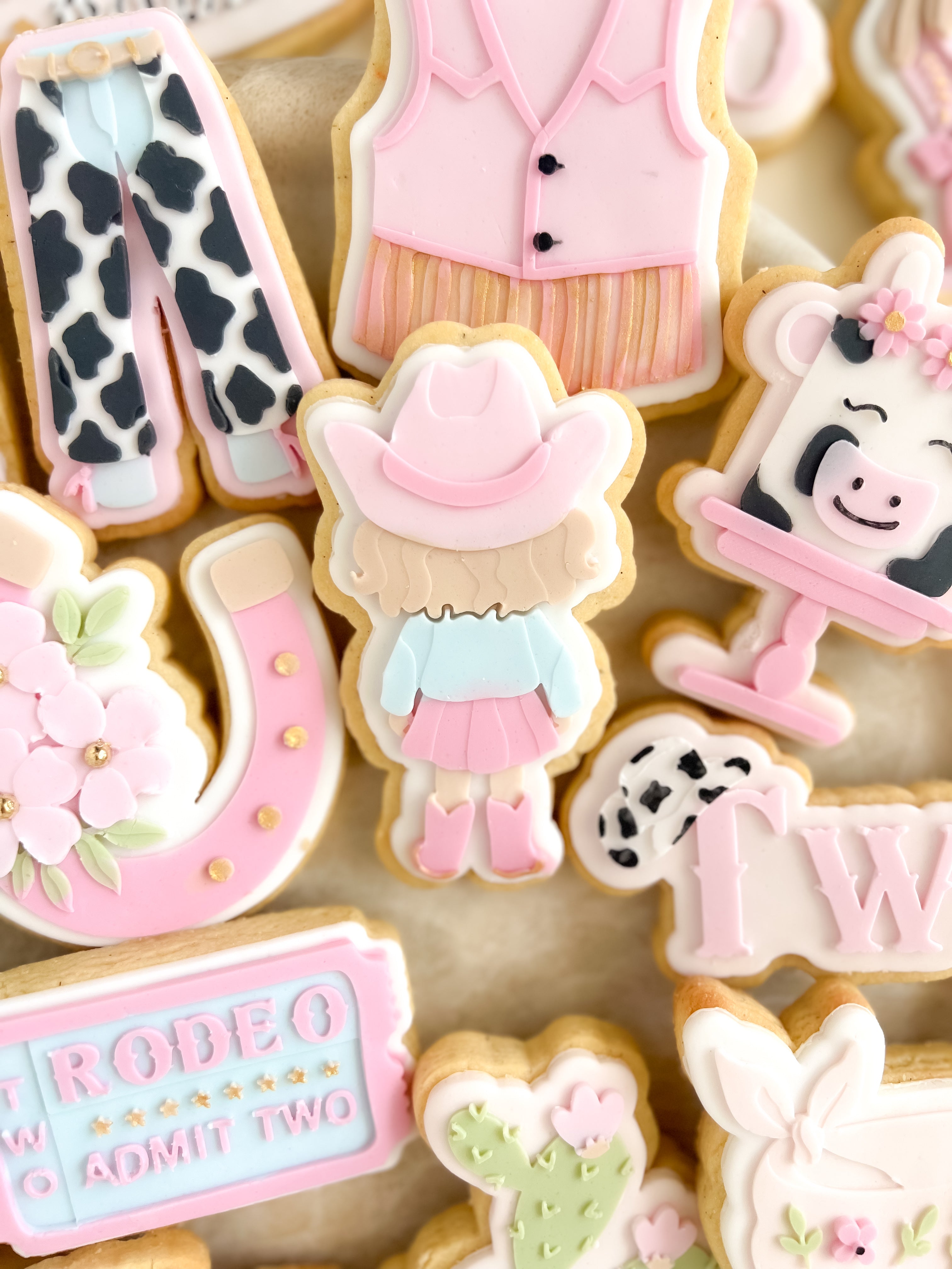 Little cowgirl debosser and cutter