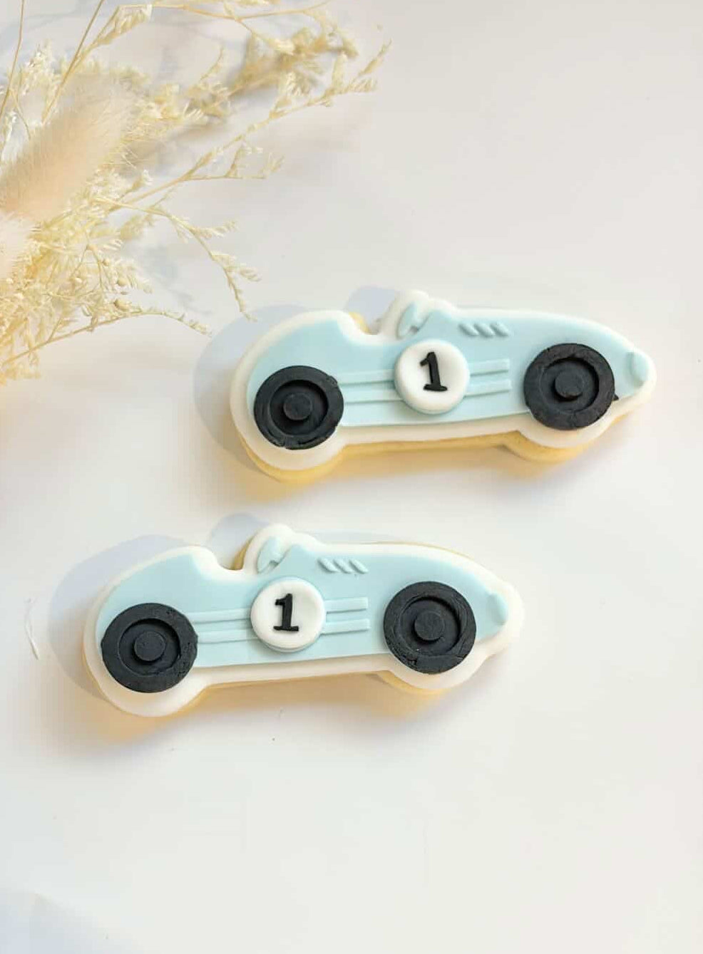 Vintage race car debosser and cutter