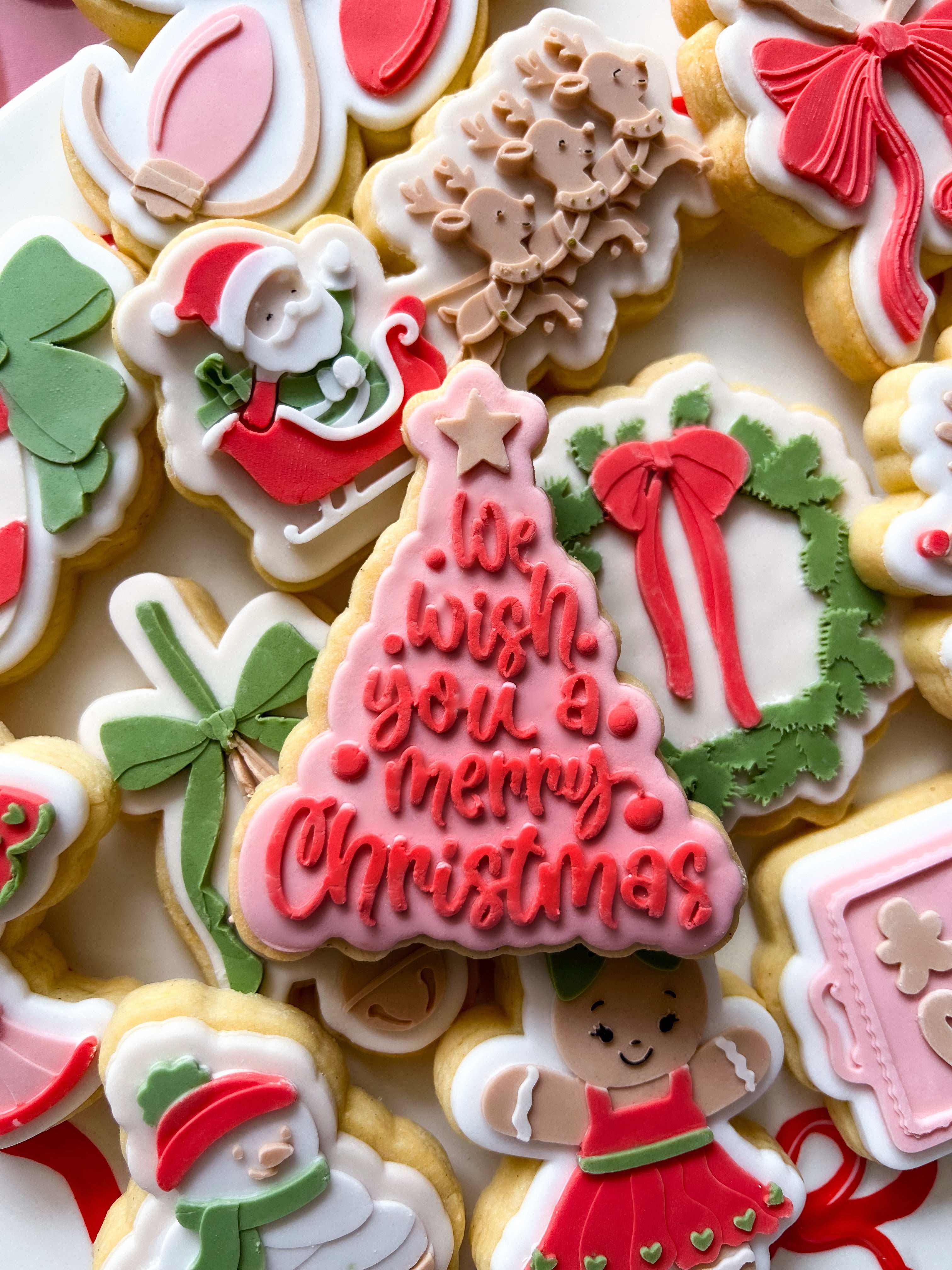 We wish you a merry Christmas debosser and cutter