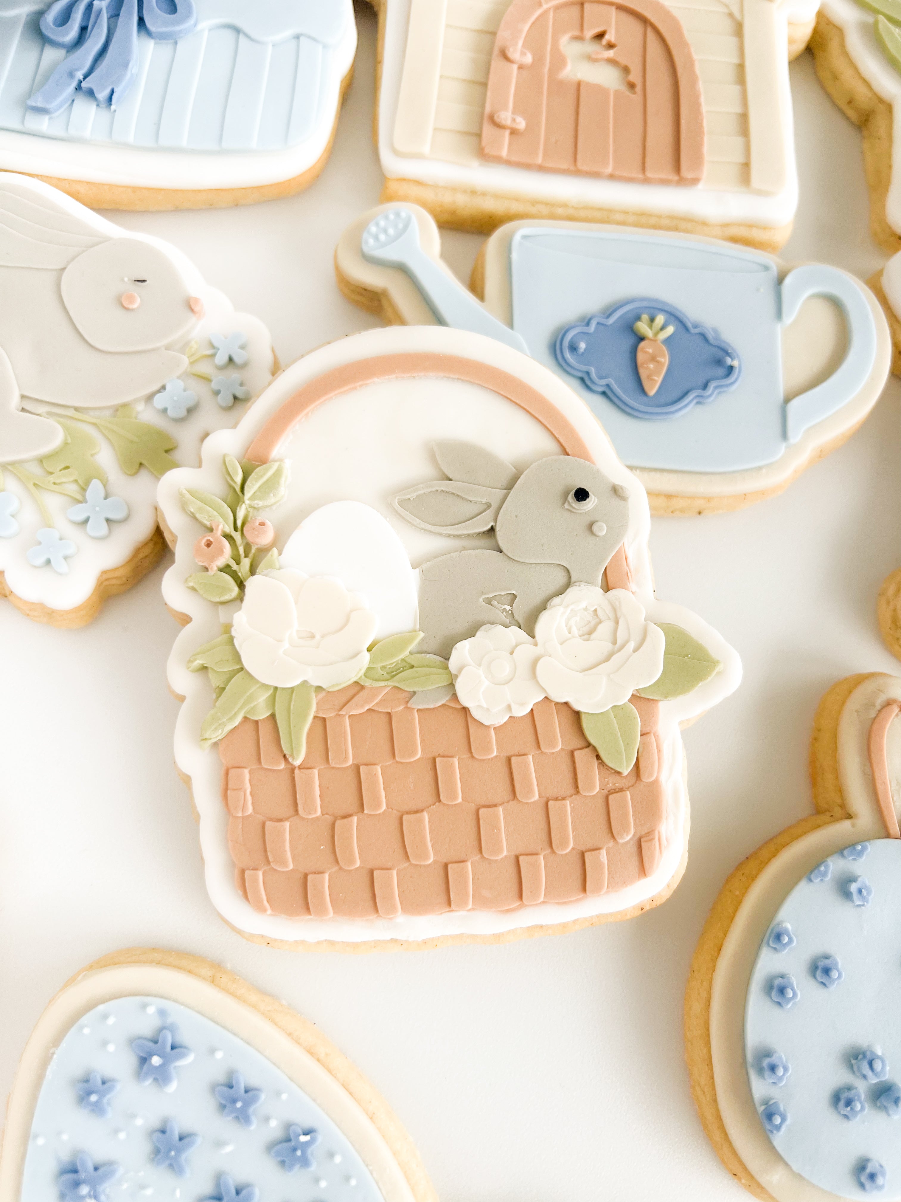 Bunny basket debosser and cutter