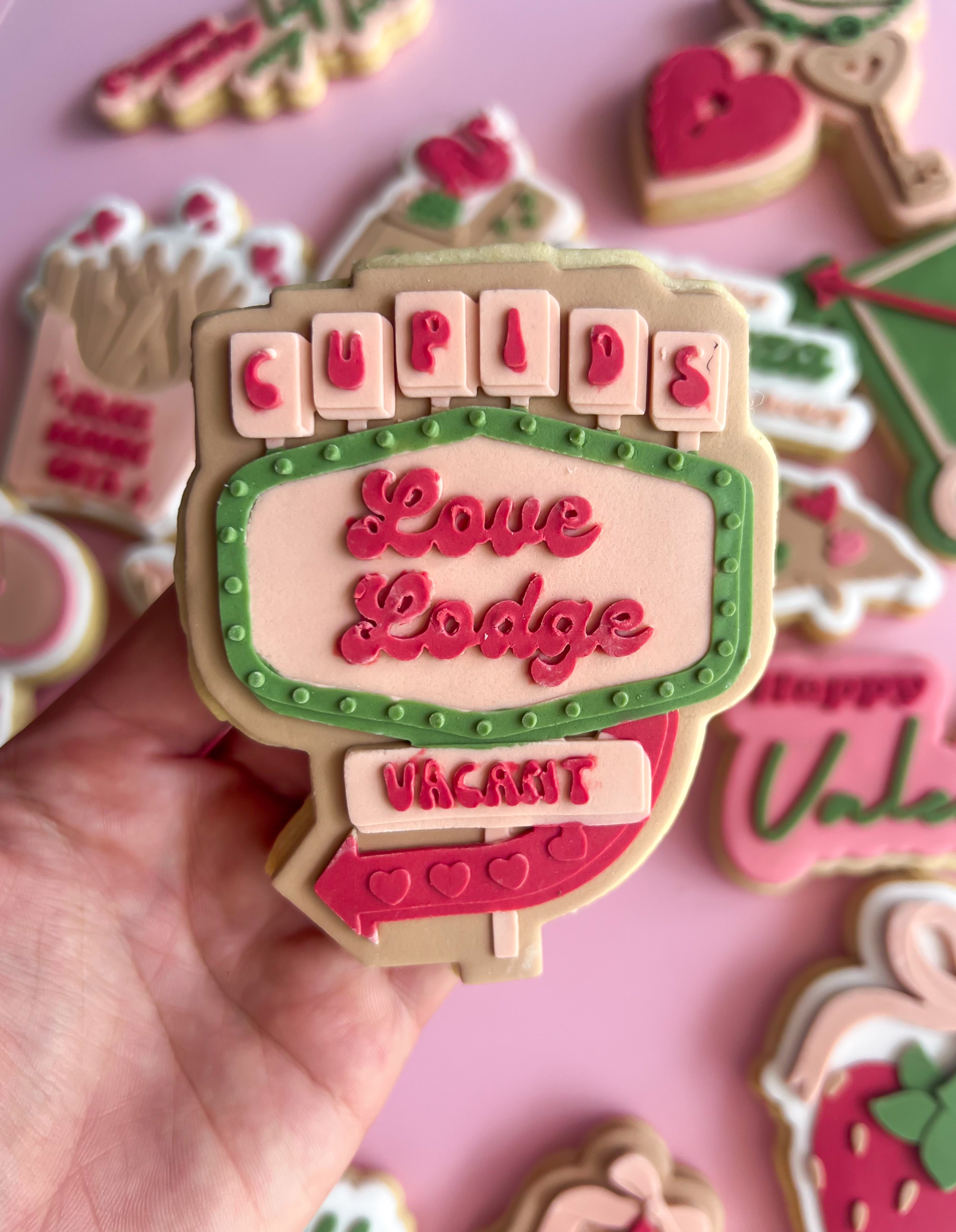Cupids love lodge debosser and cutter