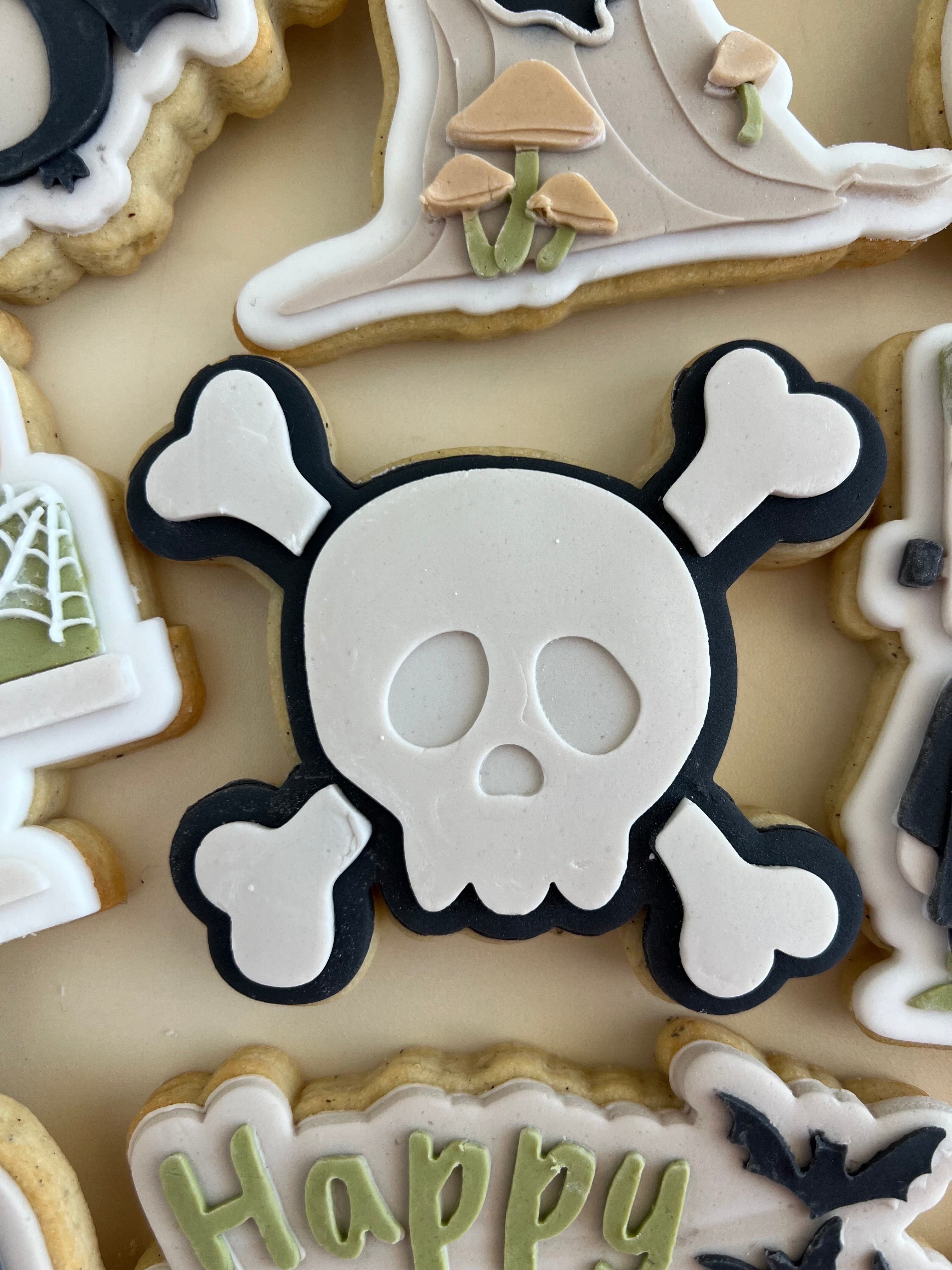 Skull head debosser and cutter