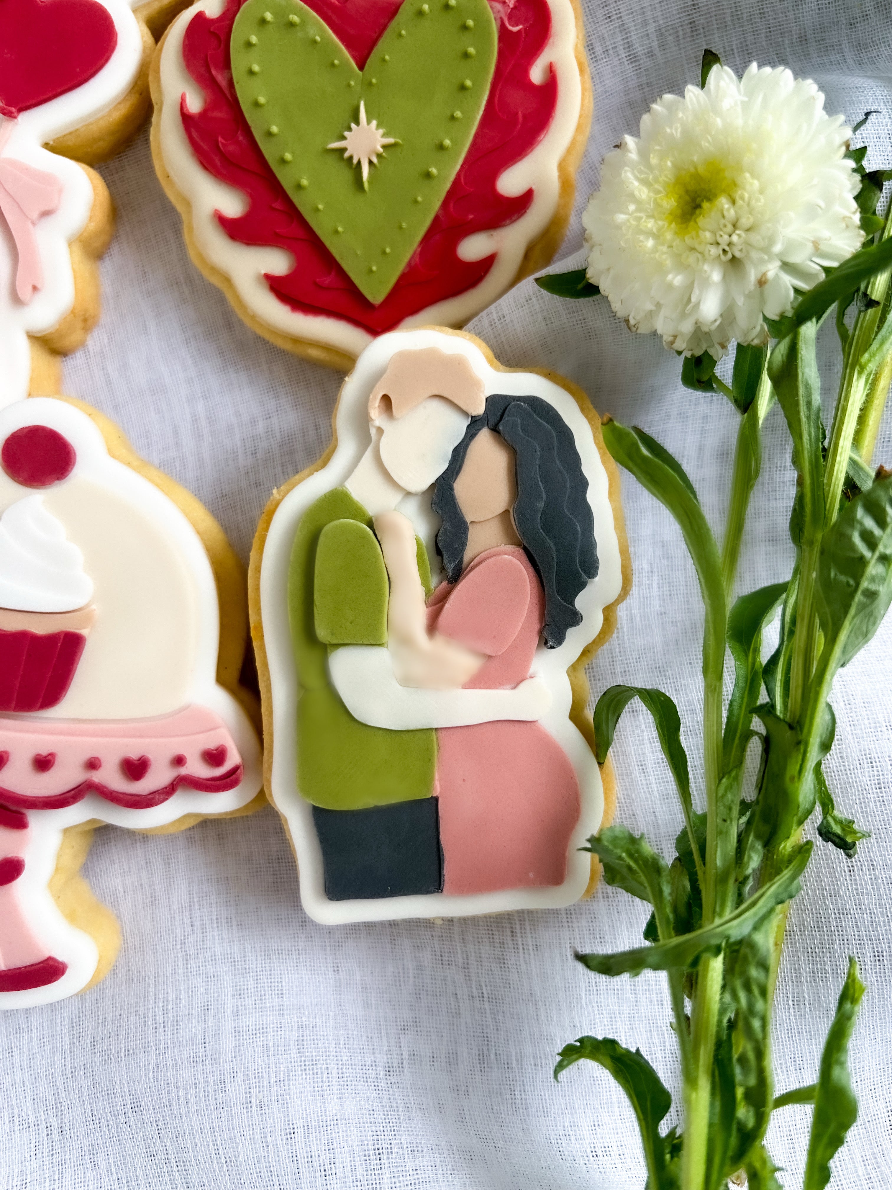 Man and woman couple debosser and cutter