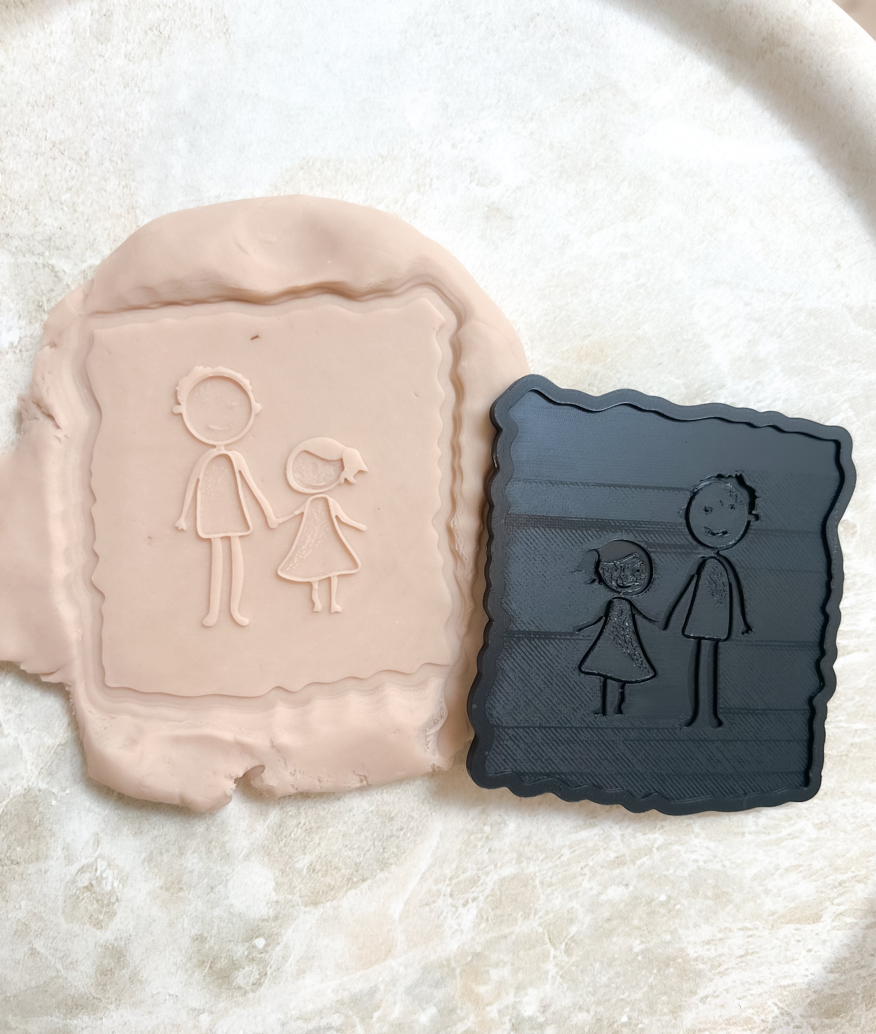 Kid drawing debosser and cutter