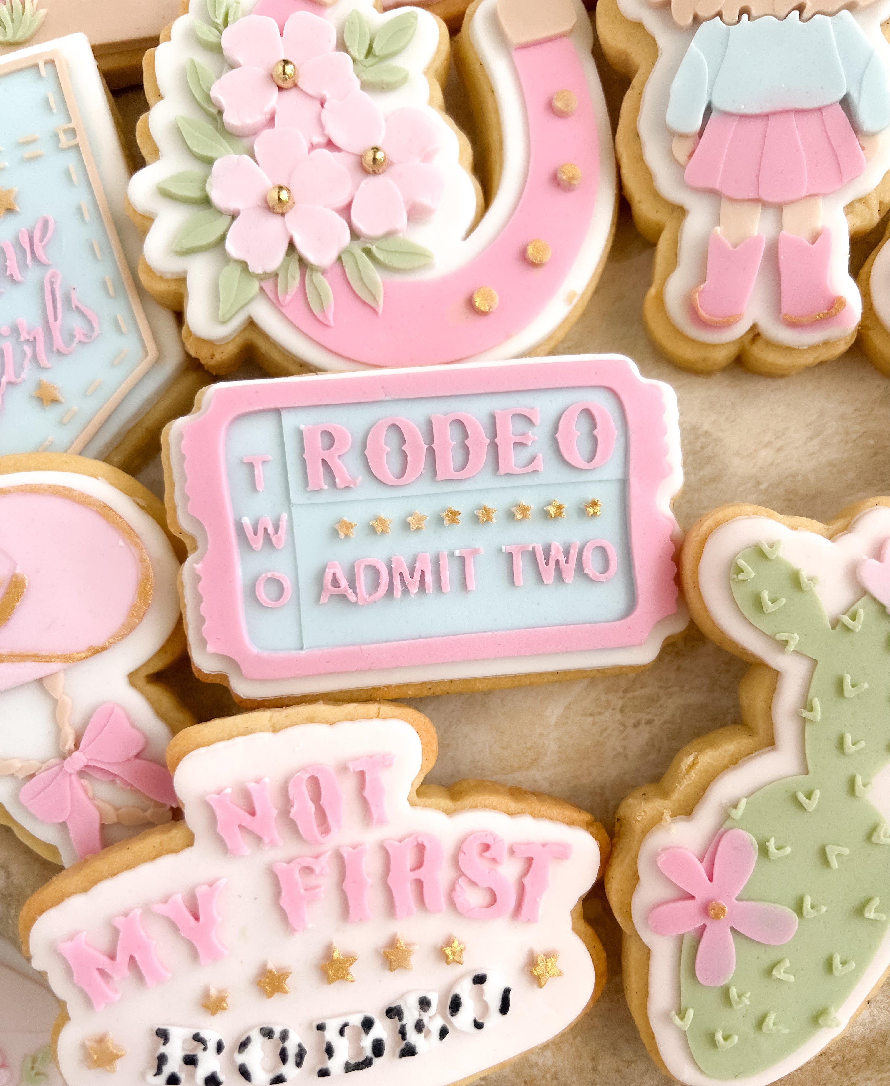 Rodeo ticket debosser and cutter