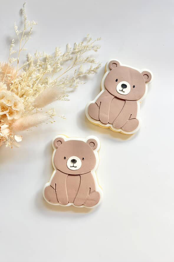 Woodland bear debosser and cutter