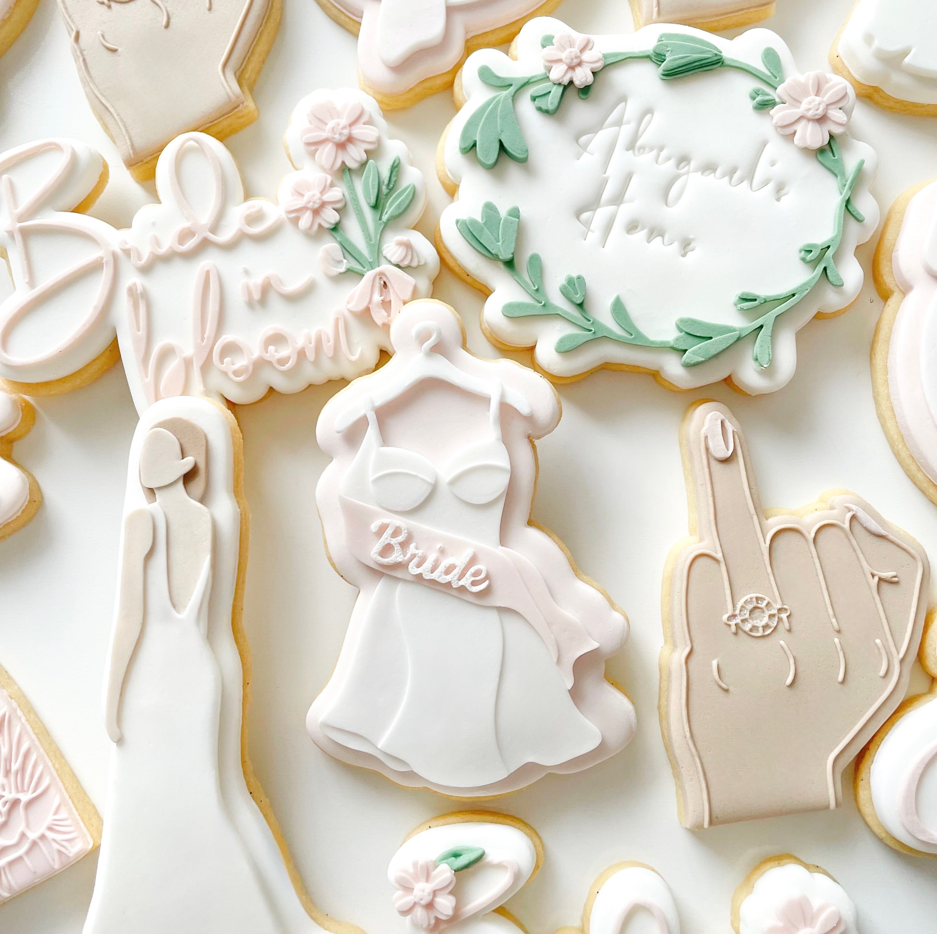 Bride in bloom debosser and cutter