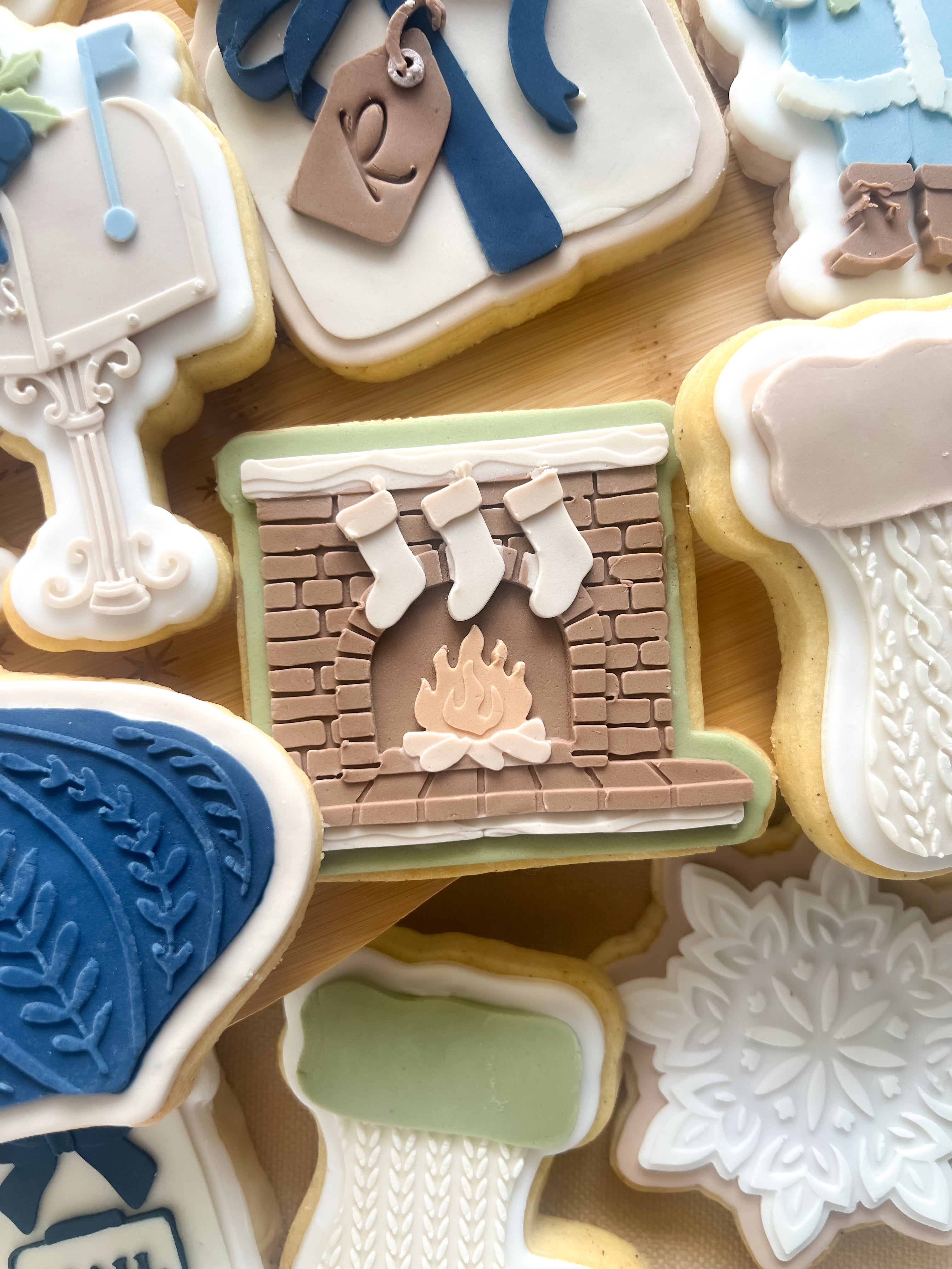 Fireplace debosser and cutter