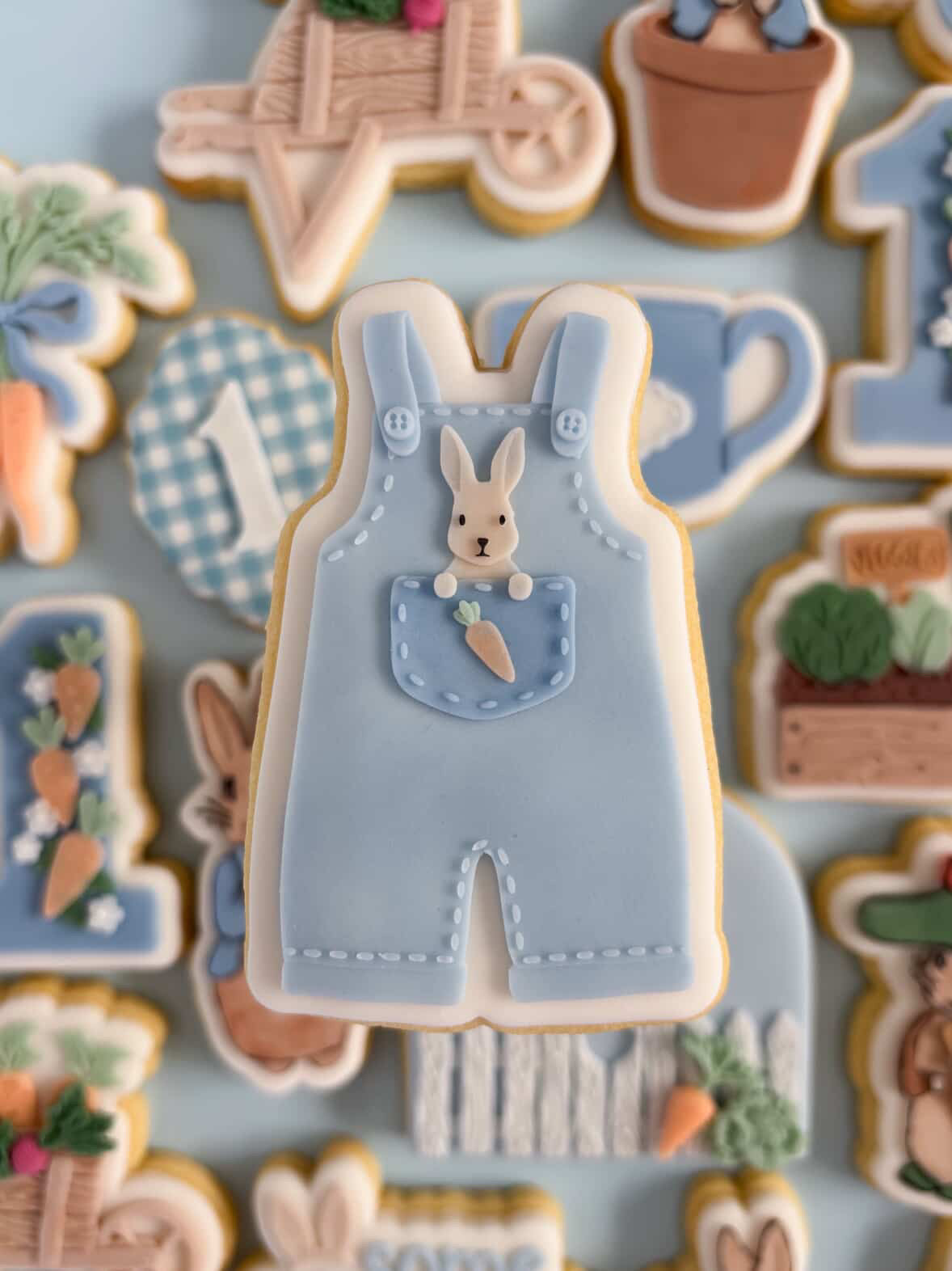Bunny onesie debosser and cutter