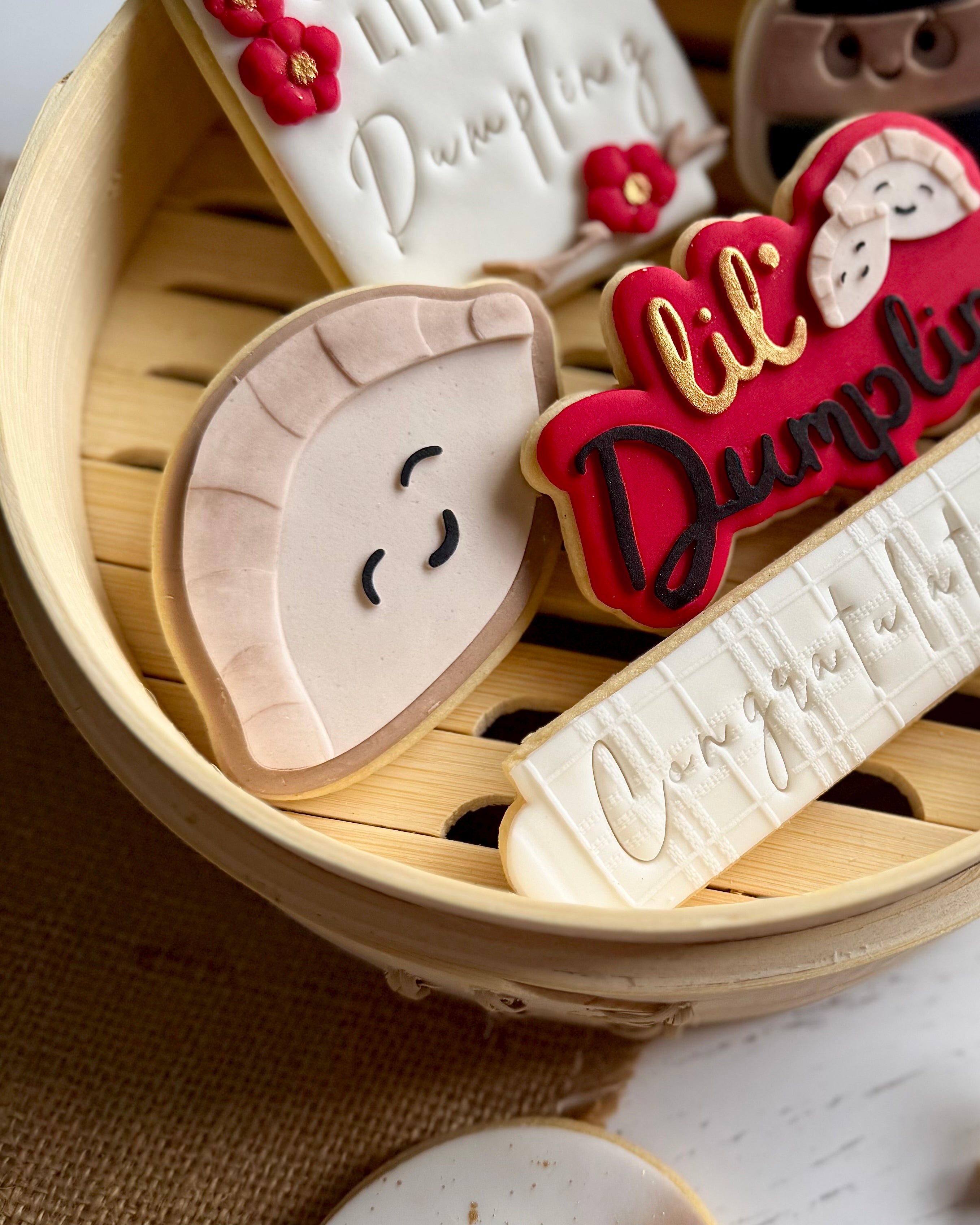 STL Dumpling debosser and cutter