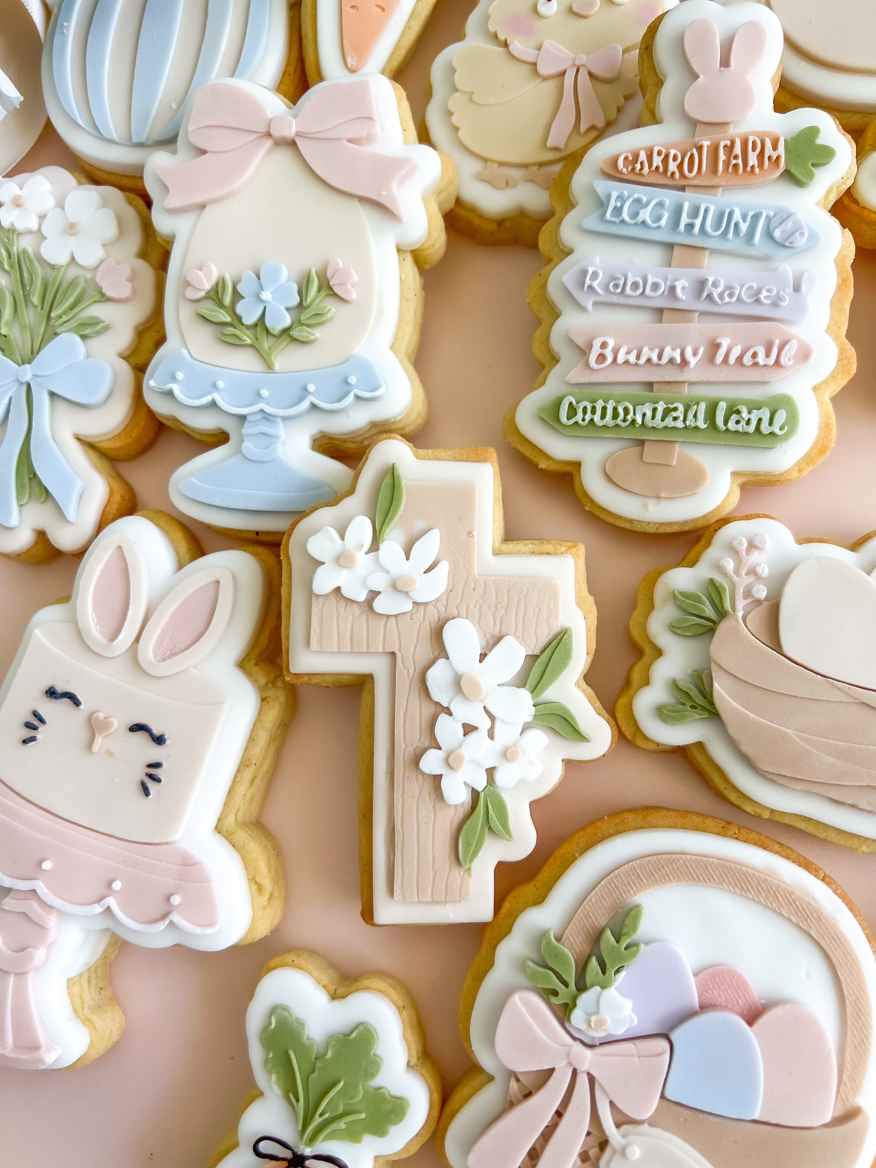Floral cross debosser and cutter