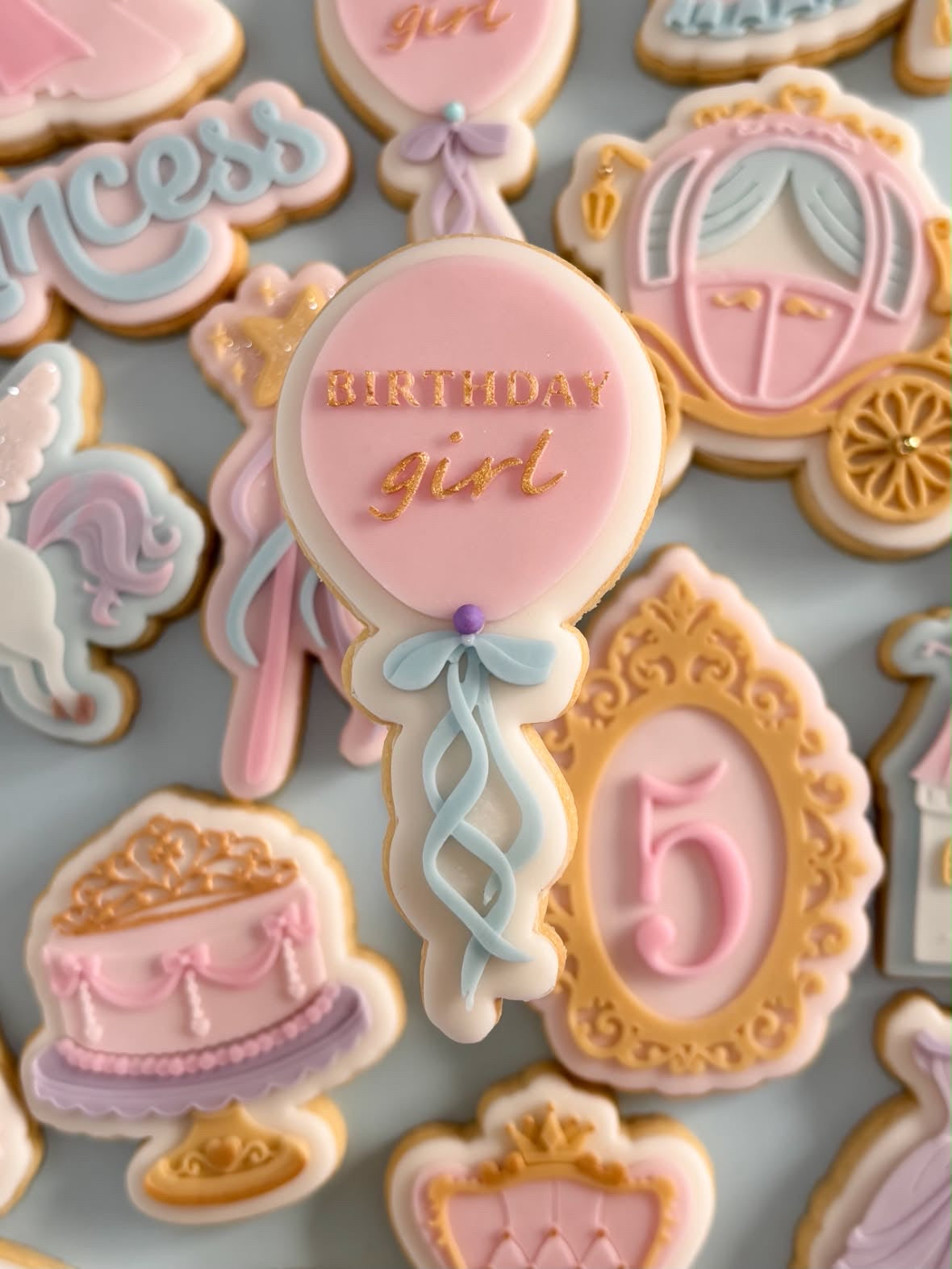 Birthday girl balloon debosser and cutter
