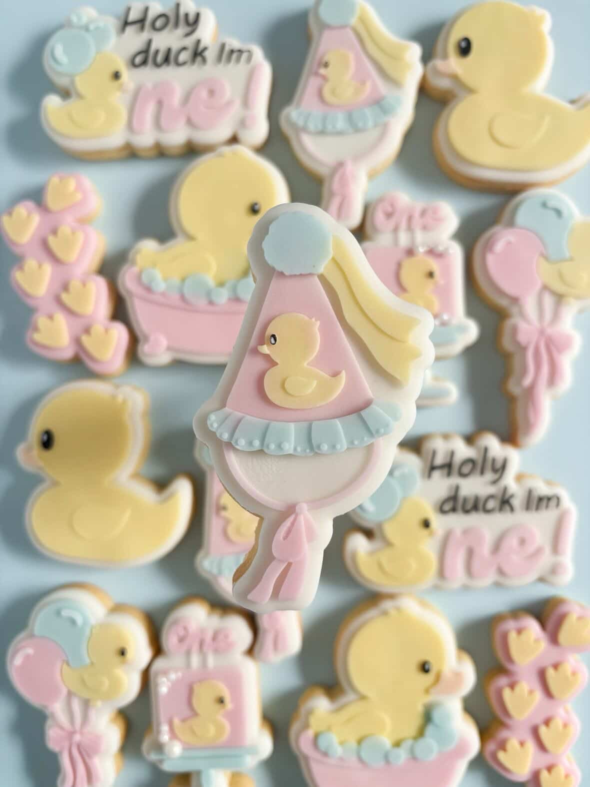 Duck party hat debosser and cutter