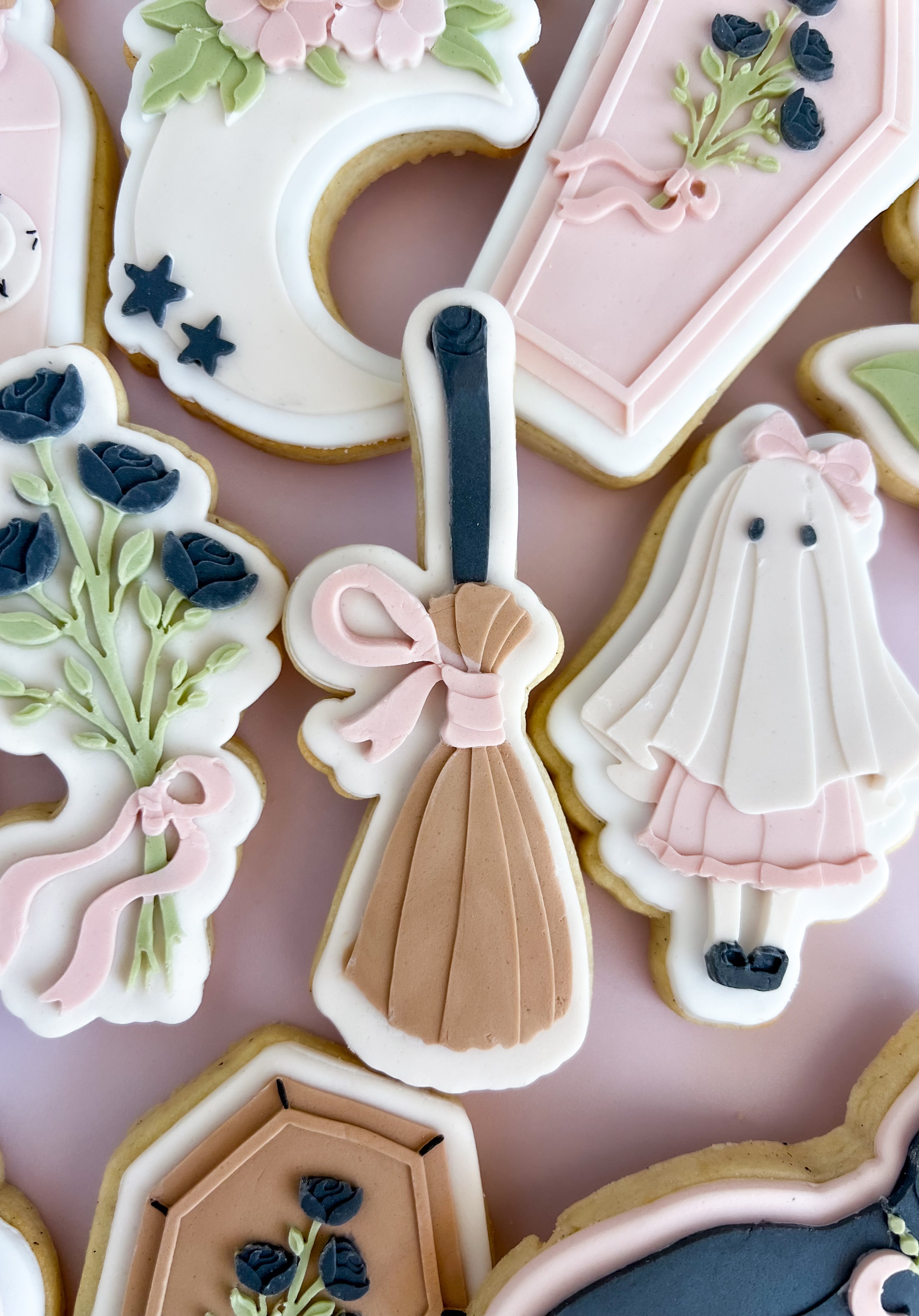 Broom stick debosser and cutter