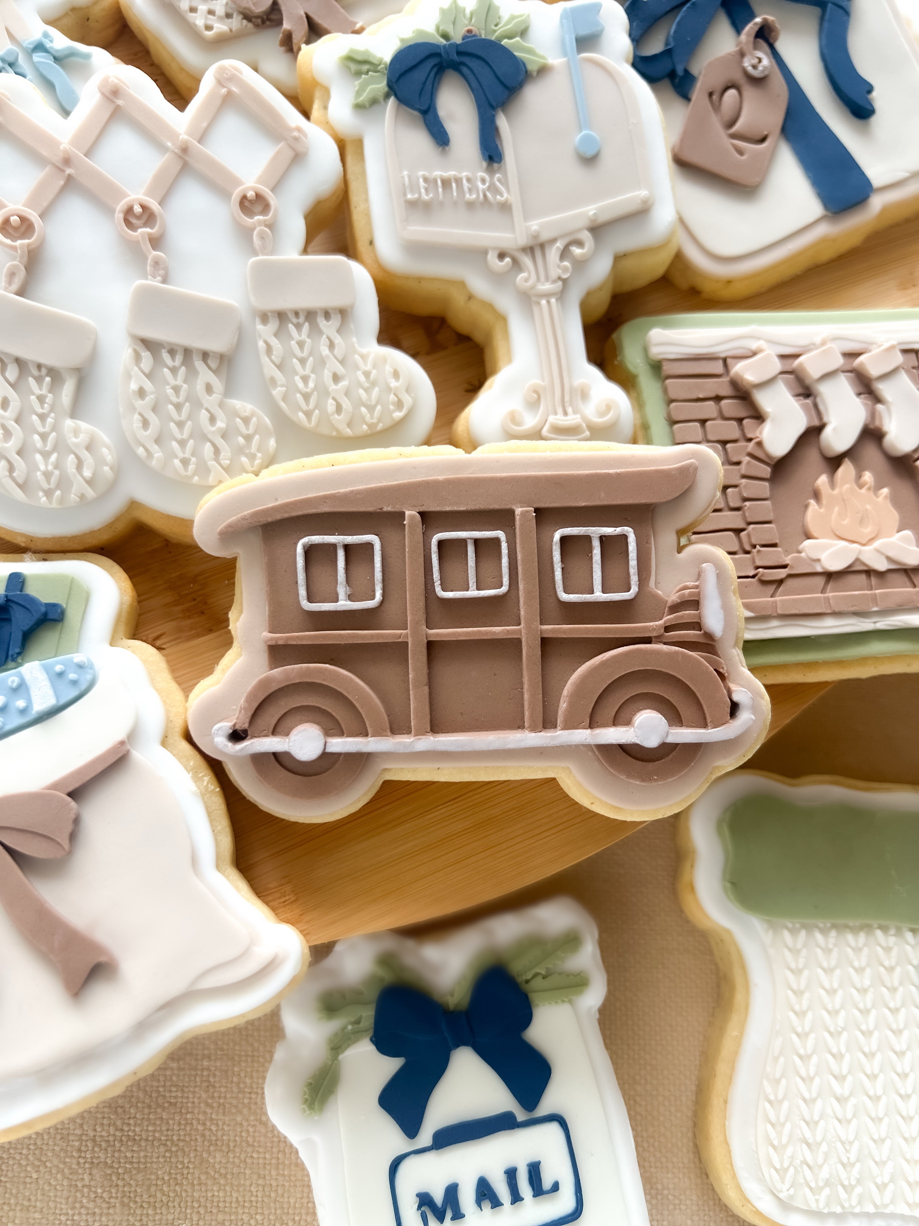 Vintage train debosser and cutter