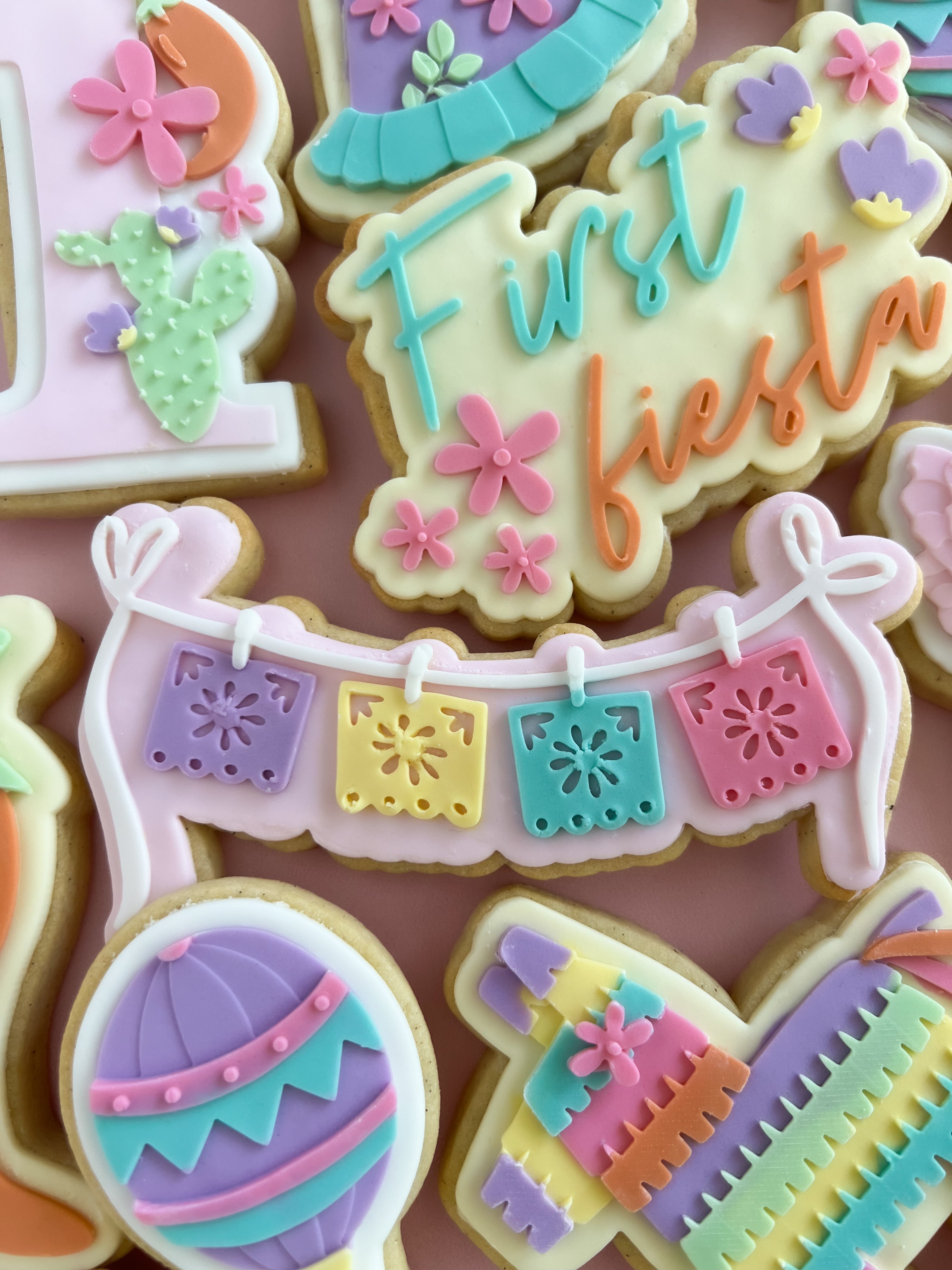 Picado first fiesta decorations debosser and cutter