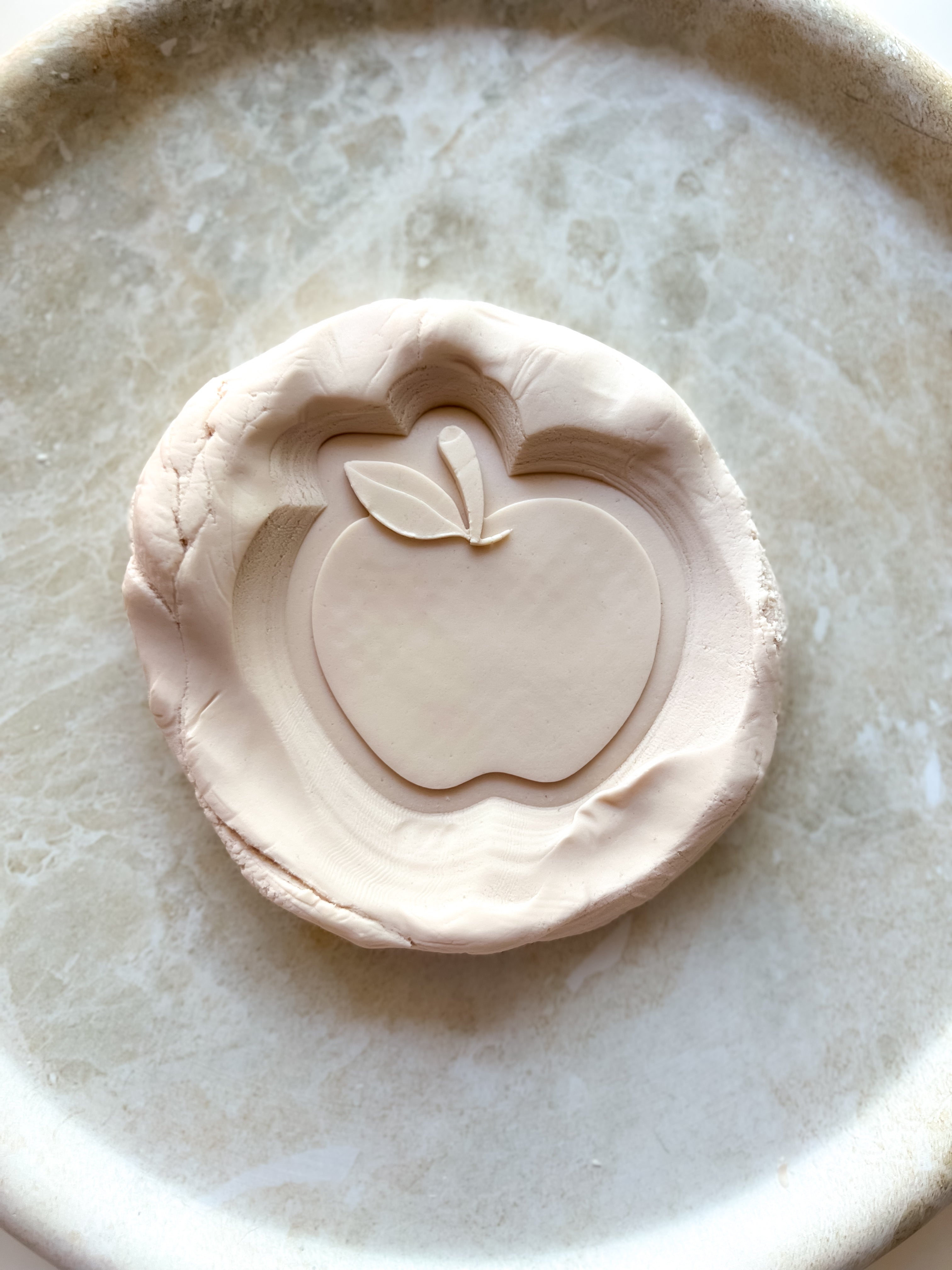 Apple debosser and cutter