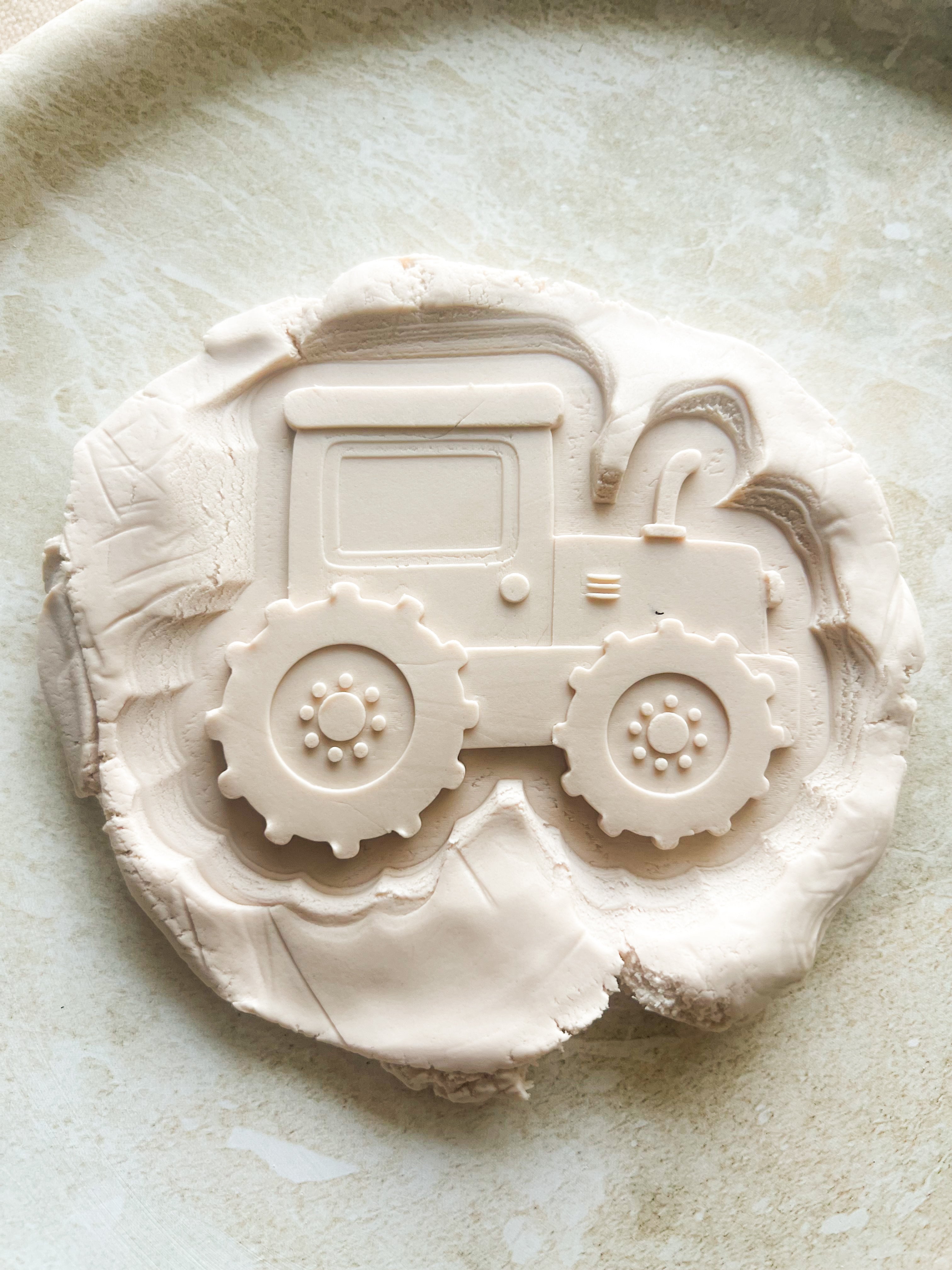 Tractor V2 debosser and cutter