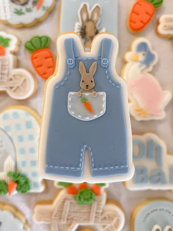Bunny onesie debosser and cutter