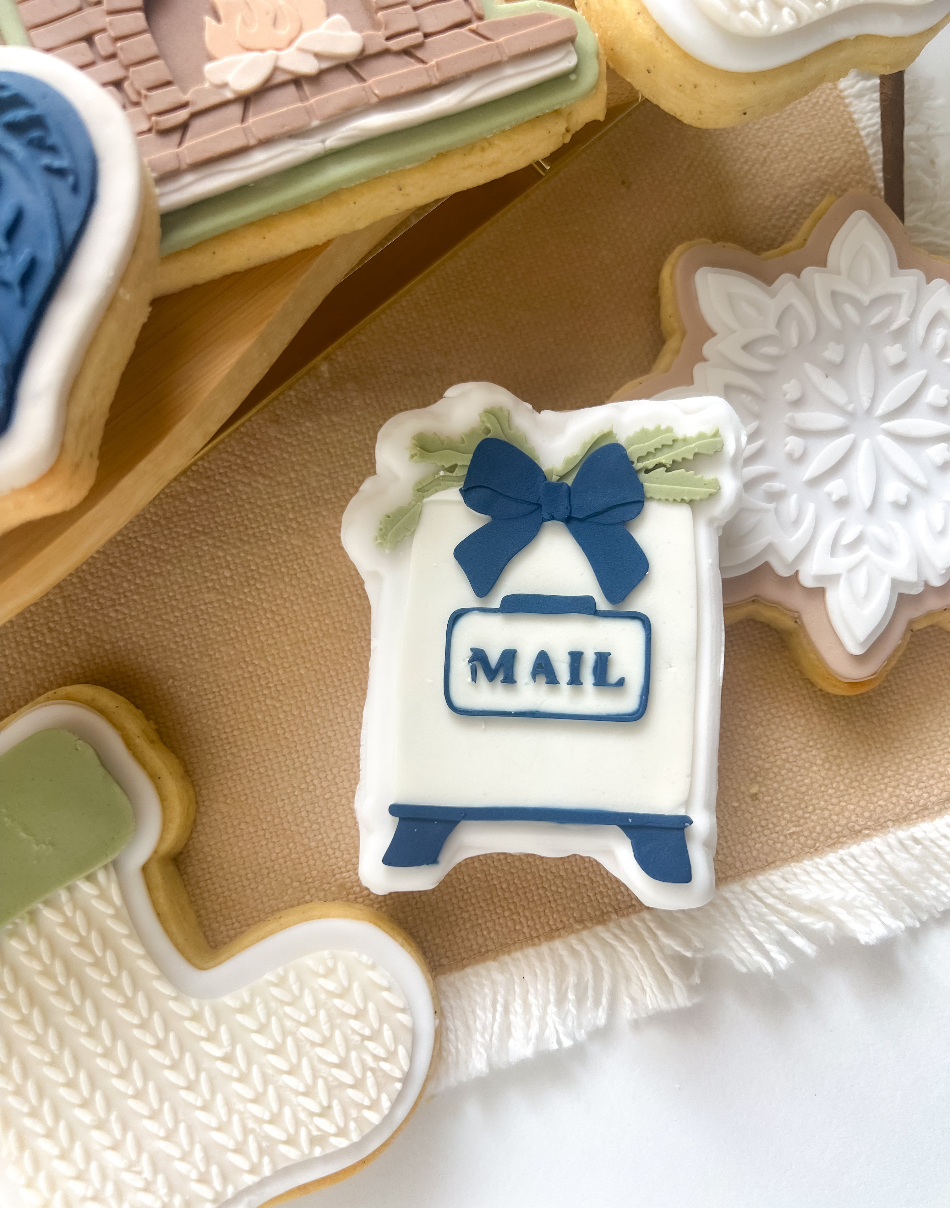 Mailbox debosser and cutter