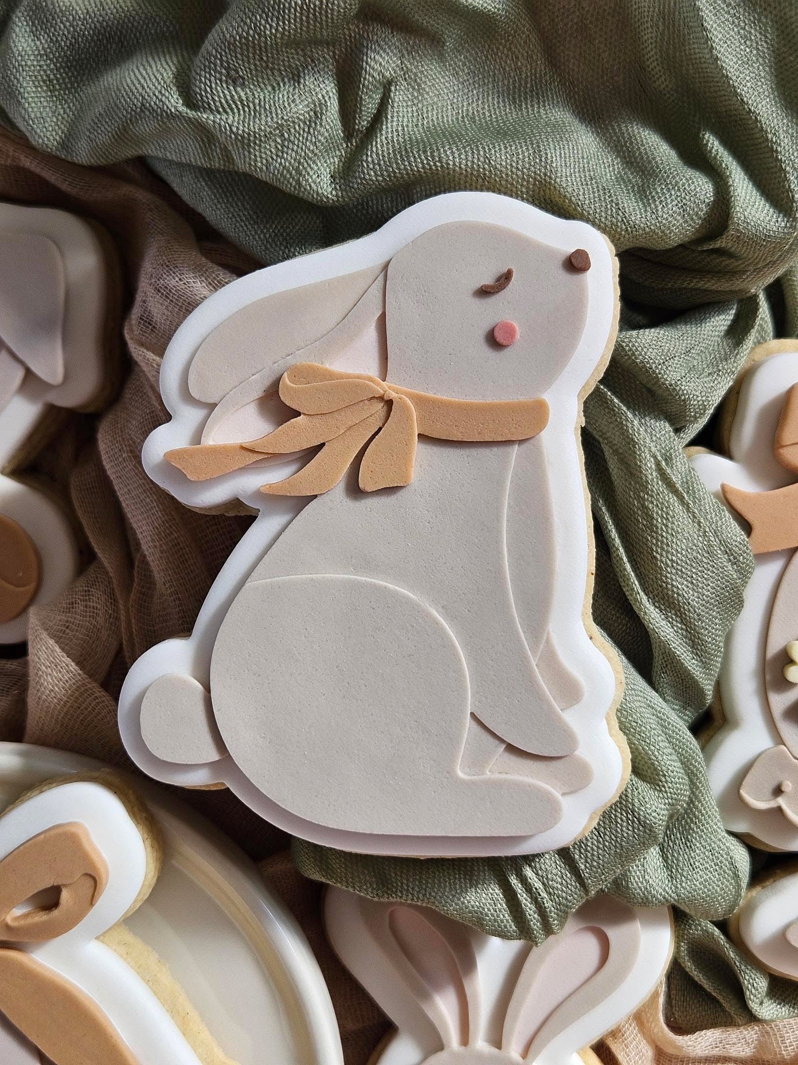 New sitting bunny debosser and cutter