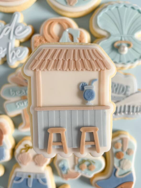 Beach bar debosser and cutter