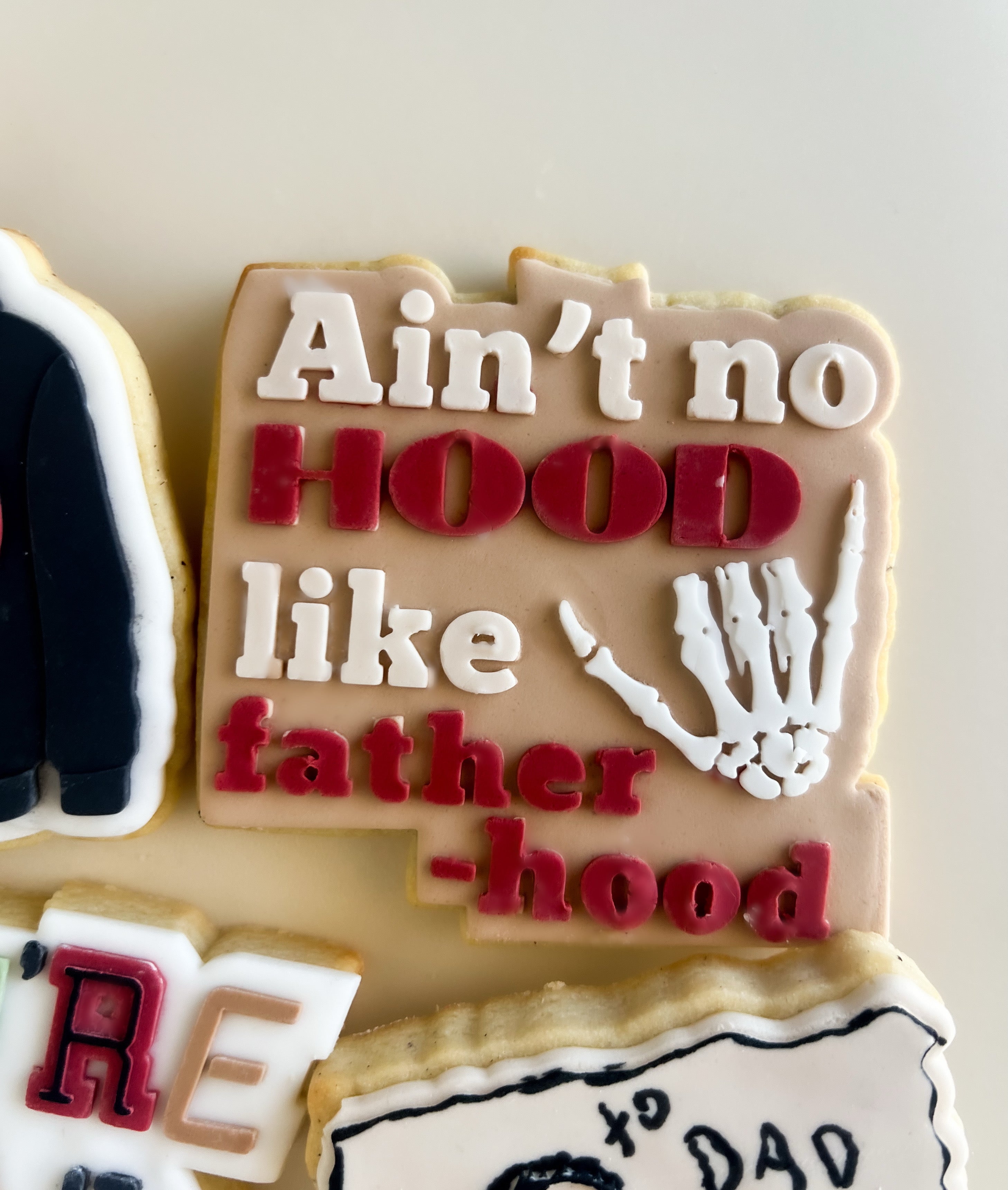 Ain’t no hood like fatherhood debosser and cutter