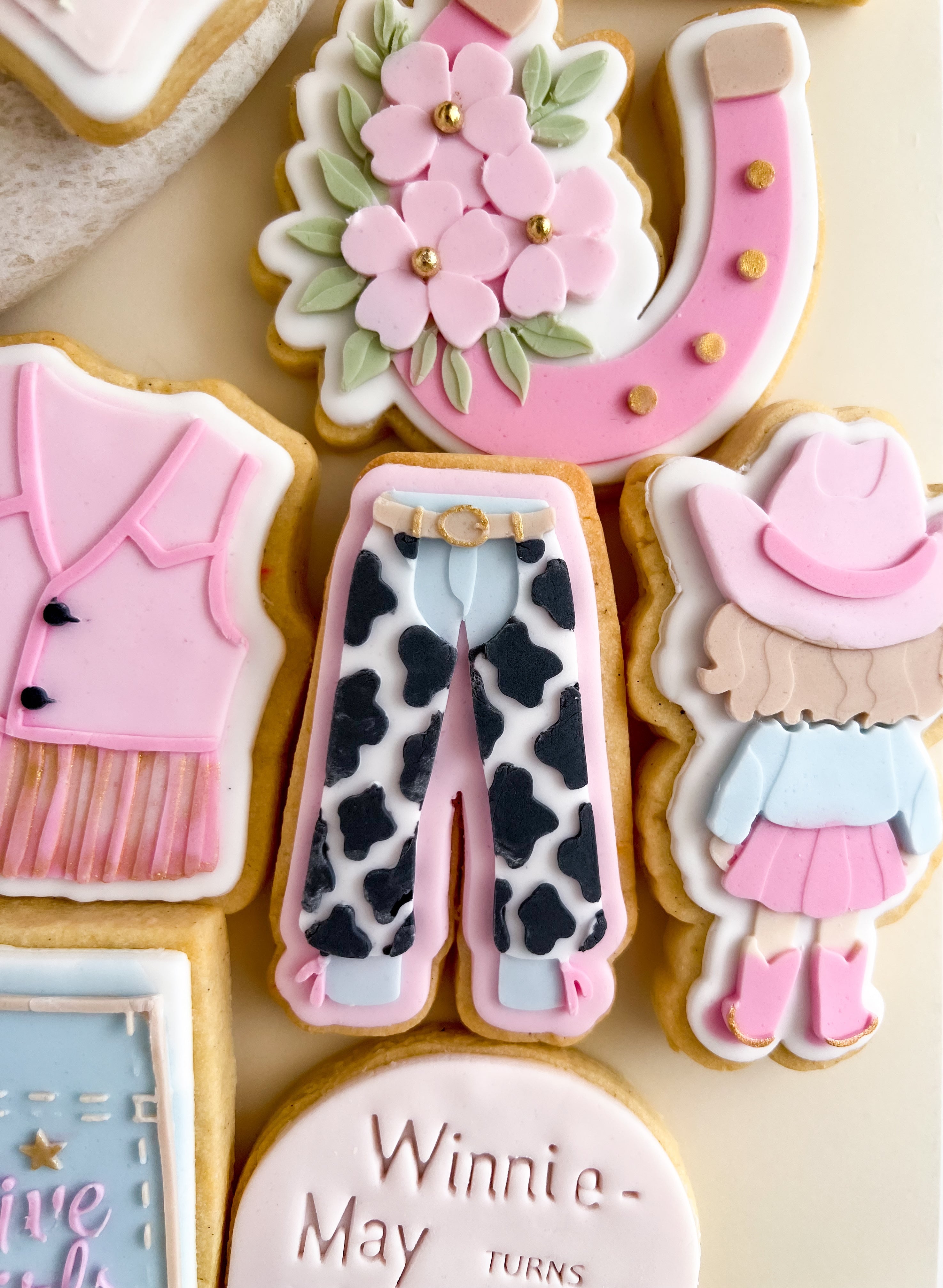 Rodeo chaps debosser and cutter