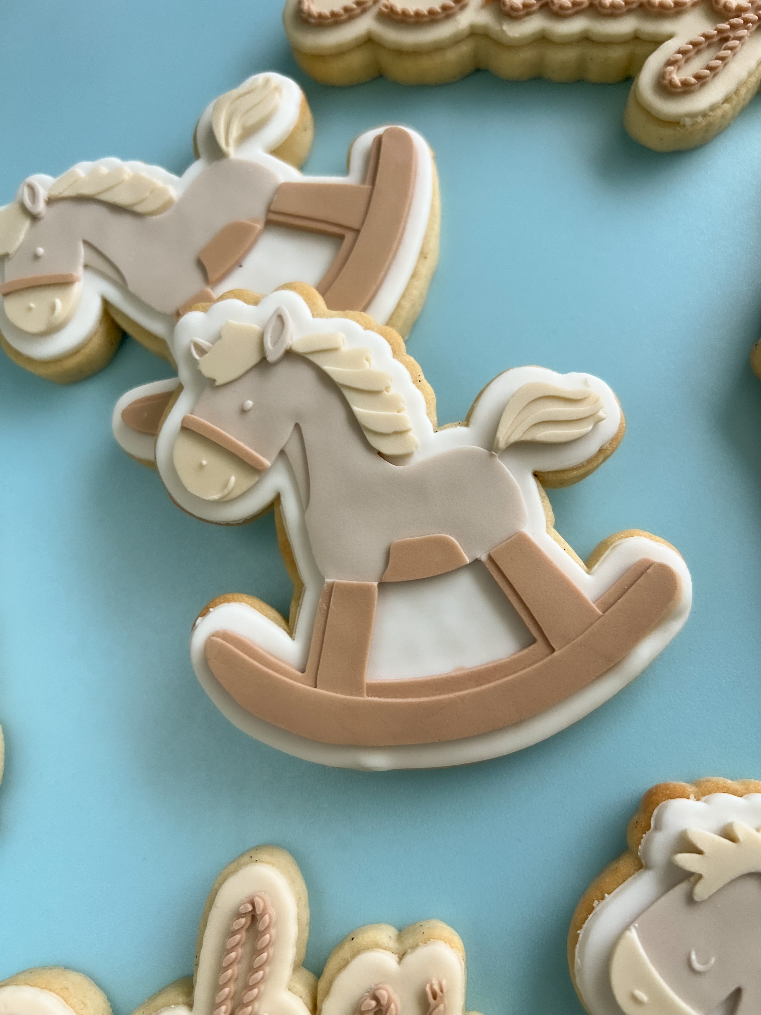 Rocking horse debosser and cutter