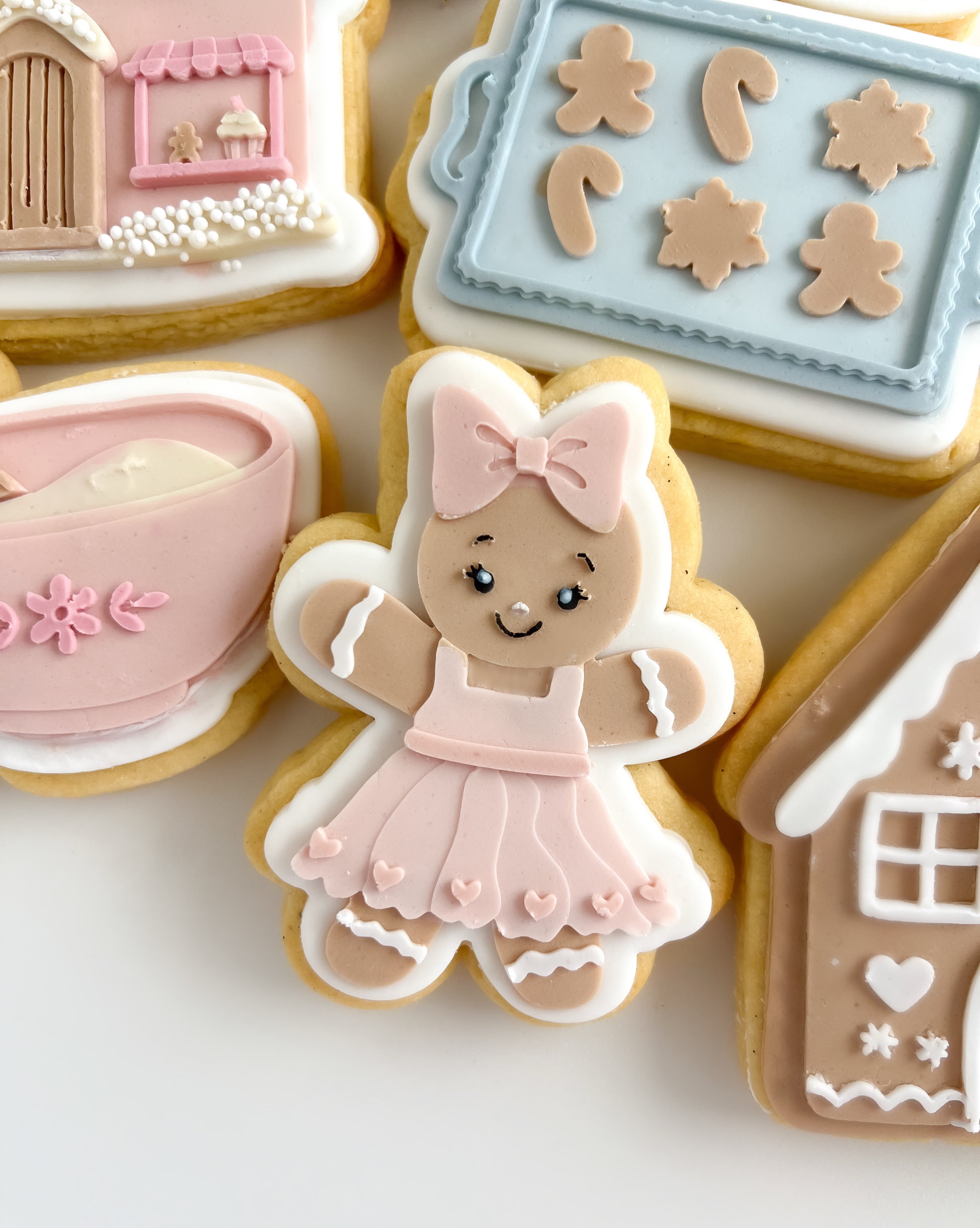 Gingerbread lady debosser and cutter