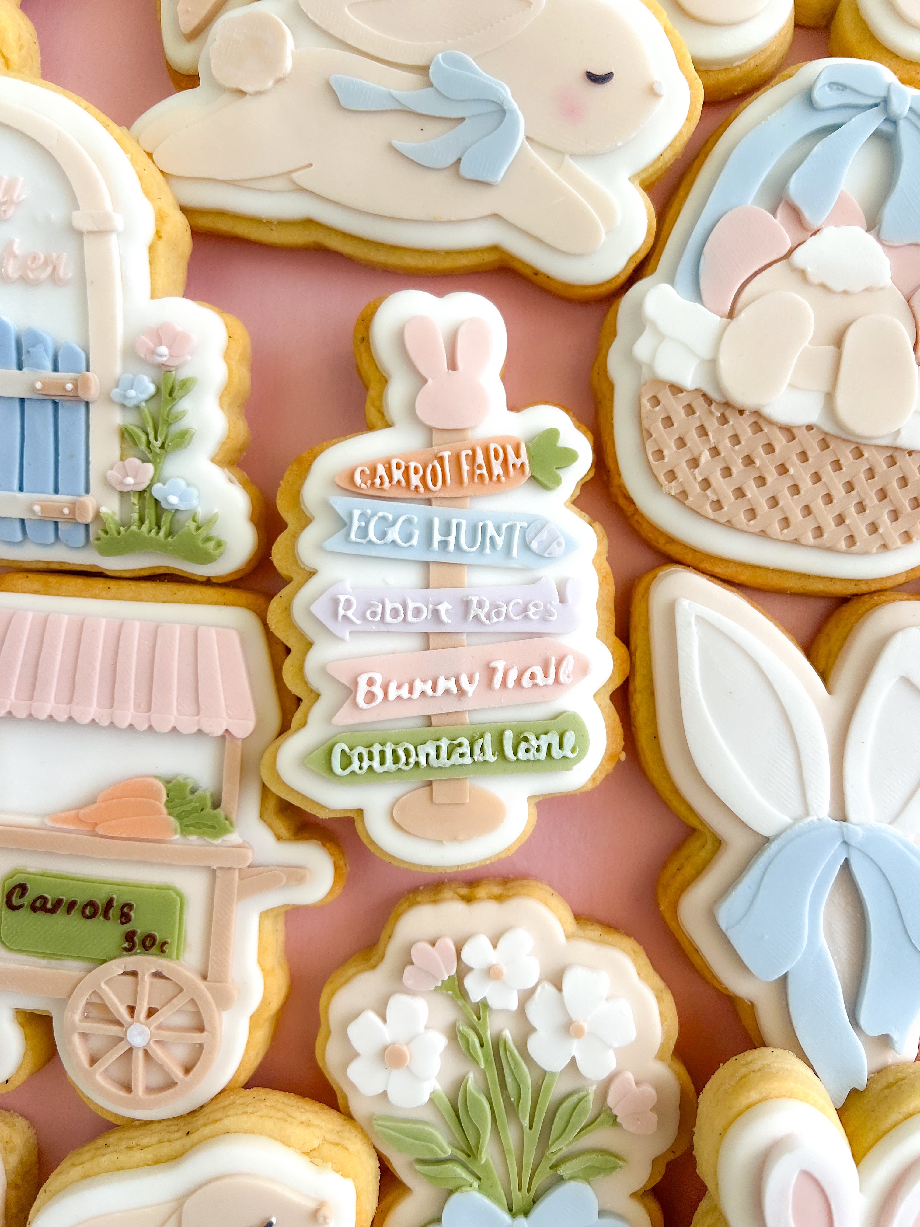 Easter sign debosser and cutter