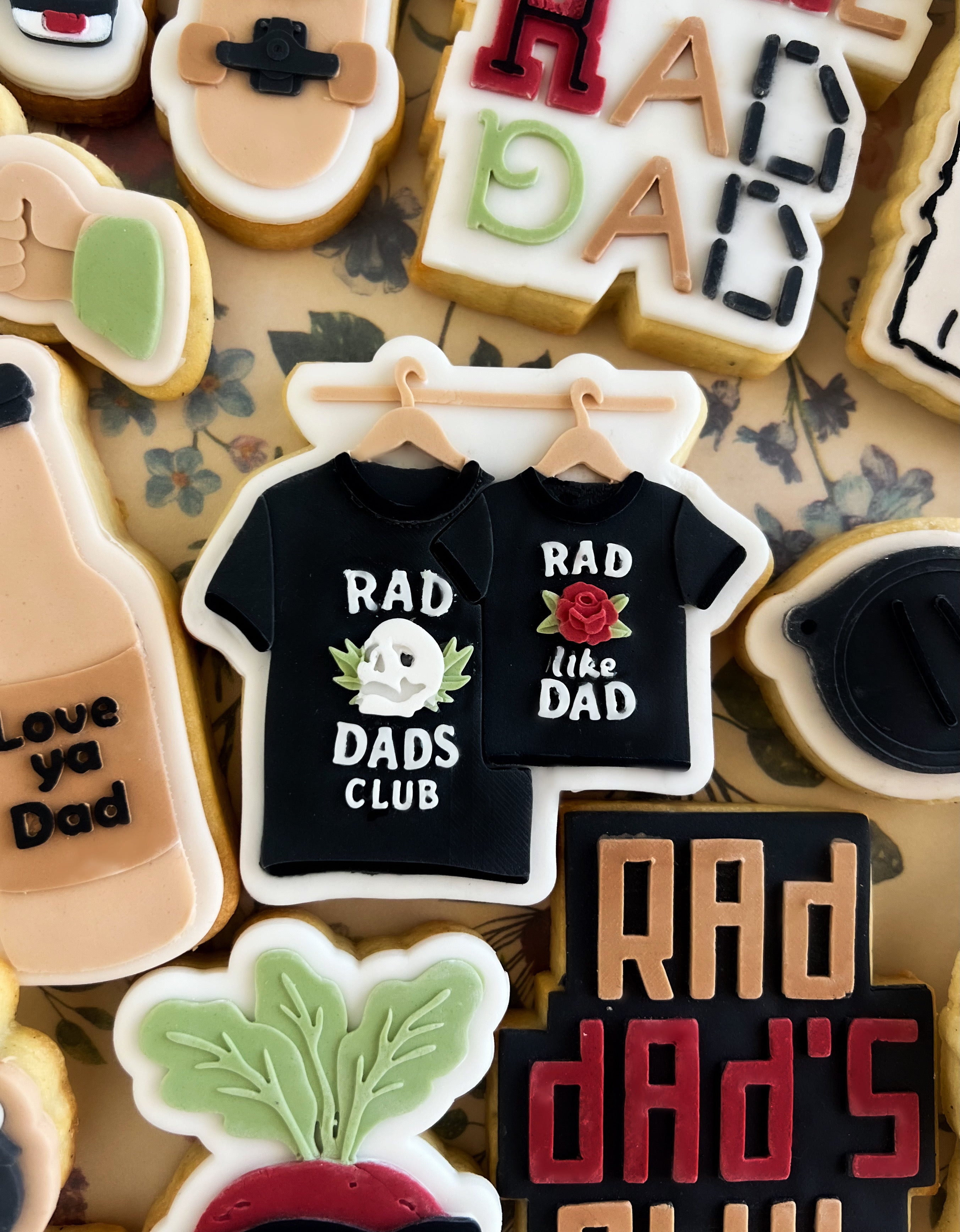 Rad Dad’s club t-shirts debosser and cutter