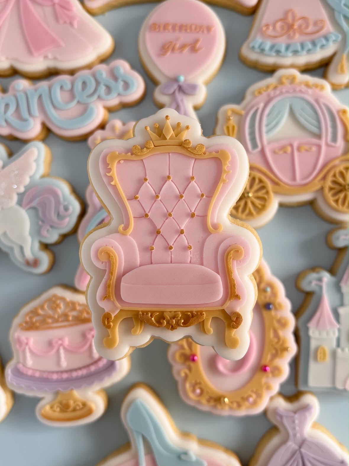 Princess chair debosser and cutter