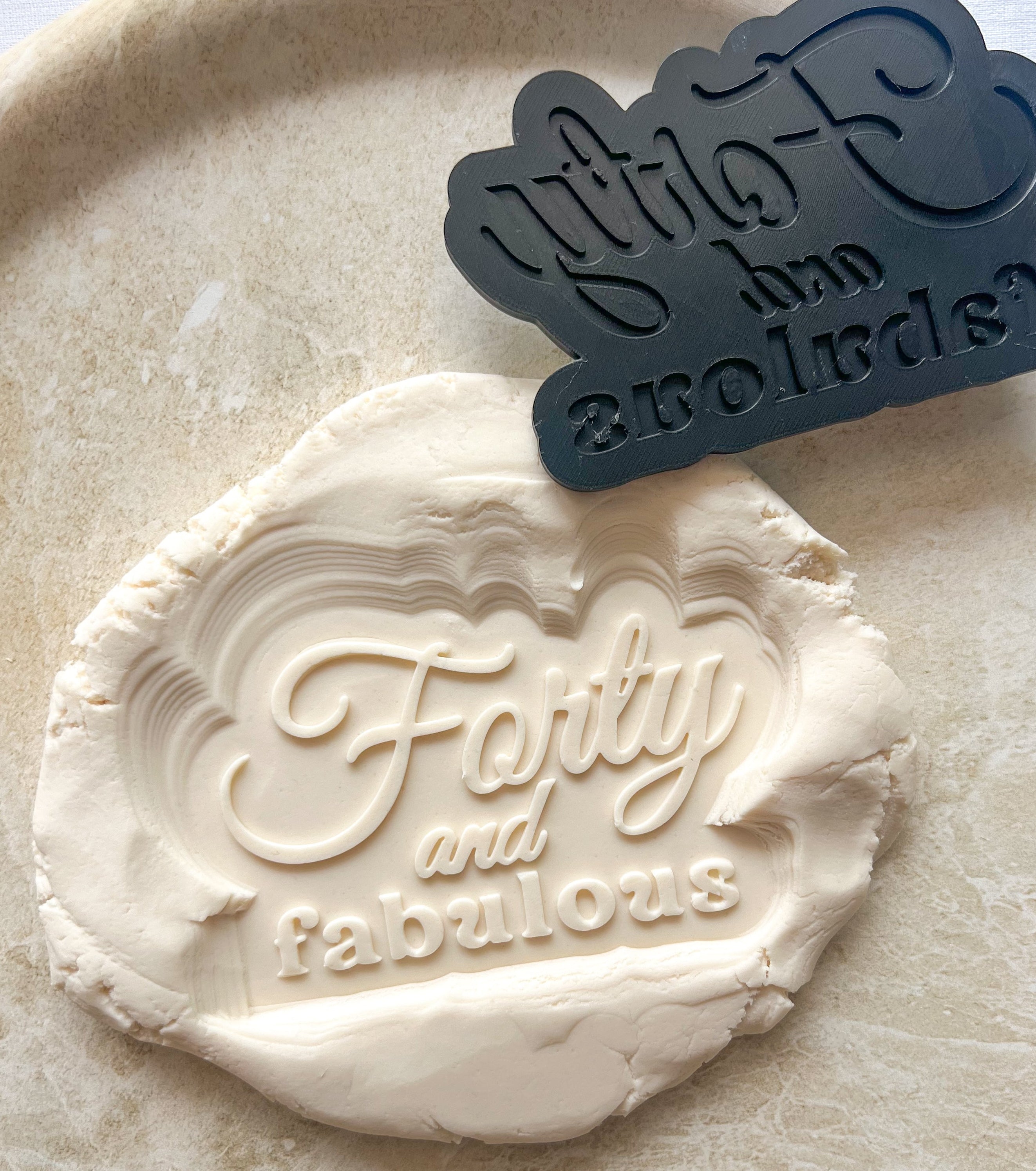 Forty and fabulous debosser and cutter