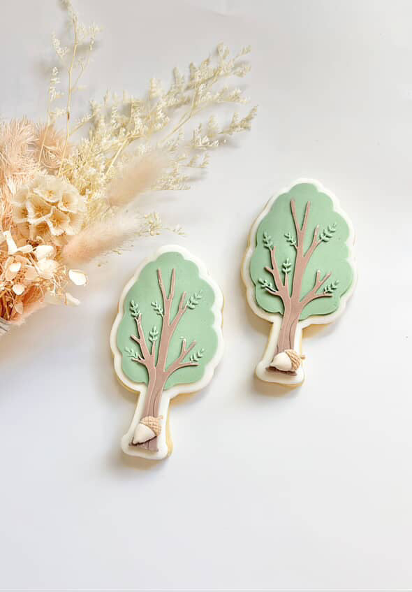 Woodland tree debosser and cutter