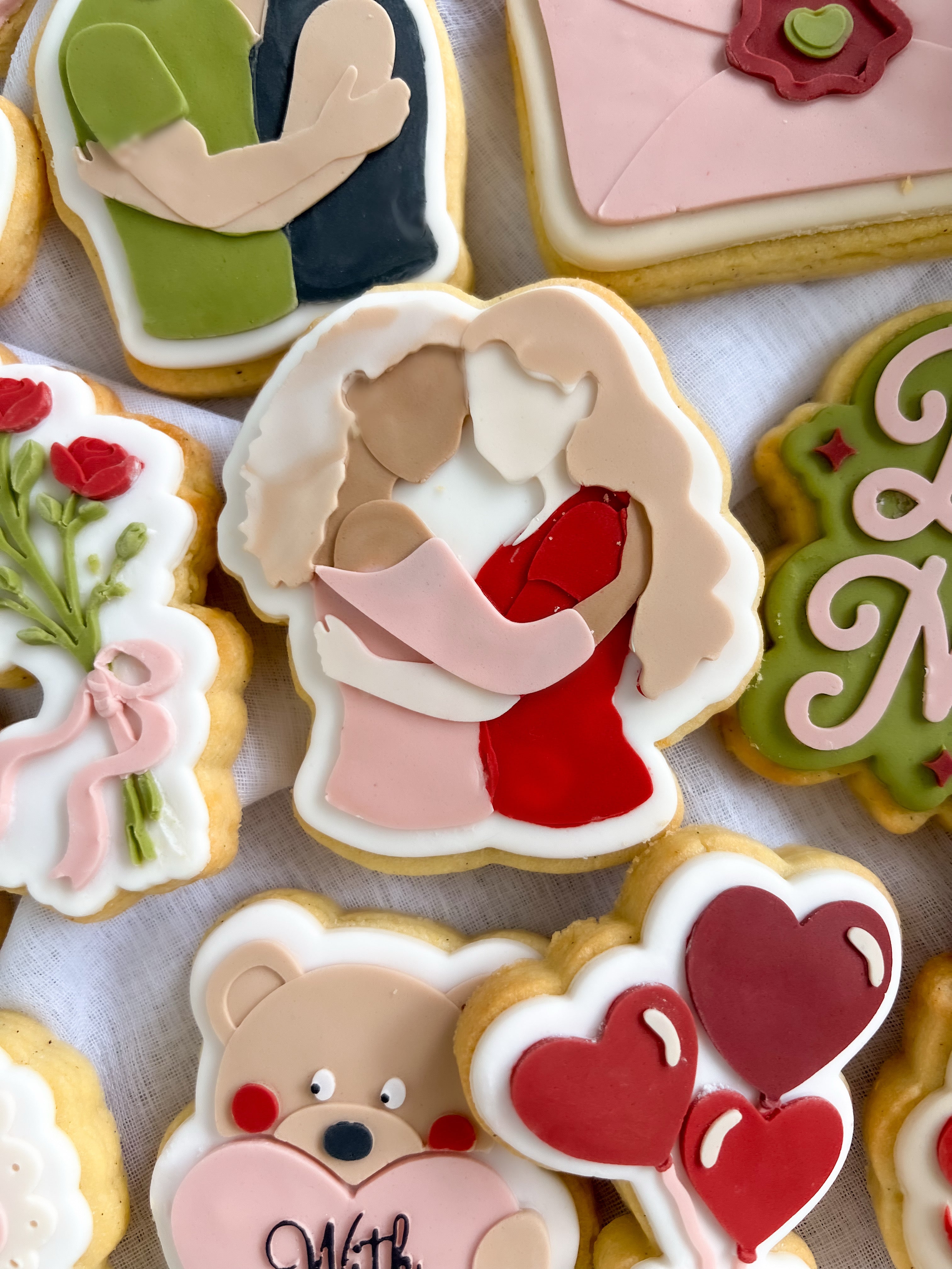 Women couple debosser and cutter