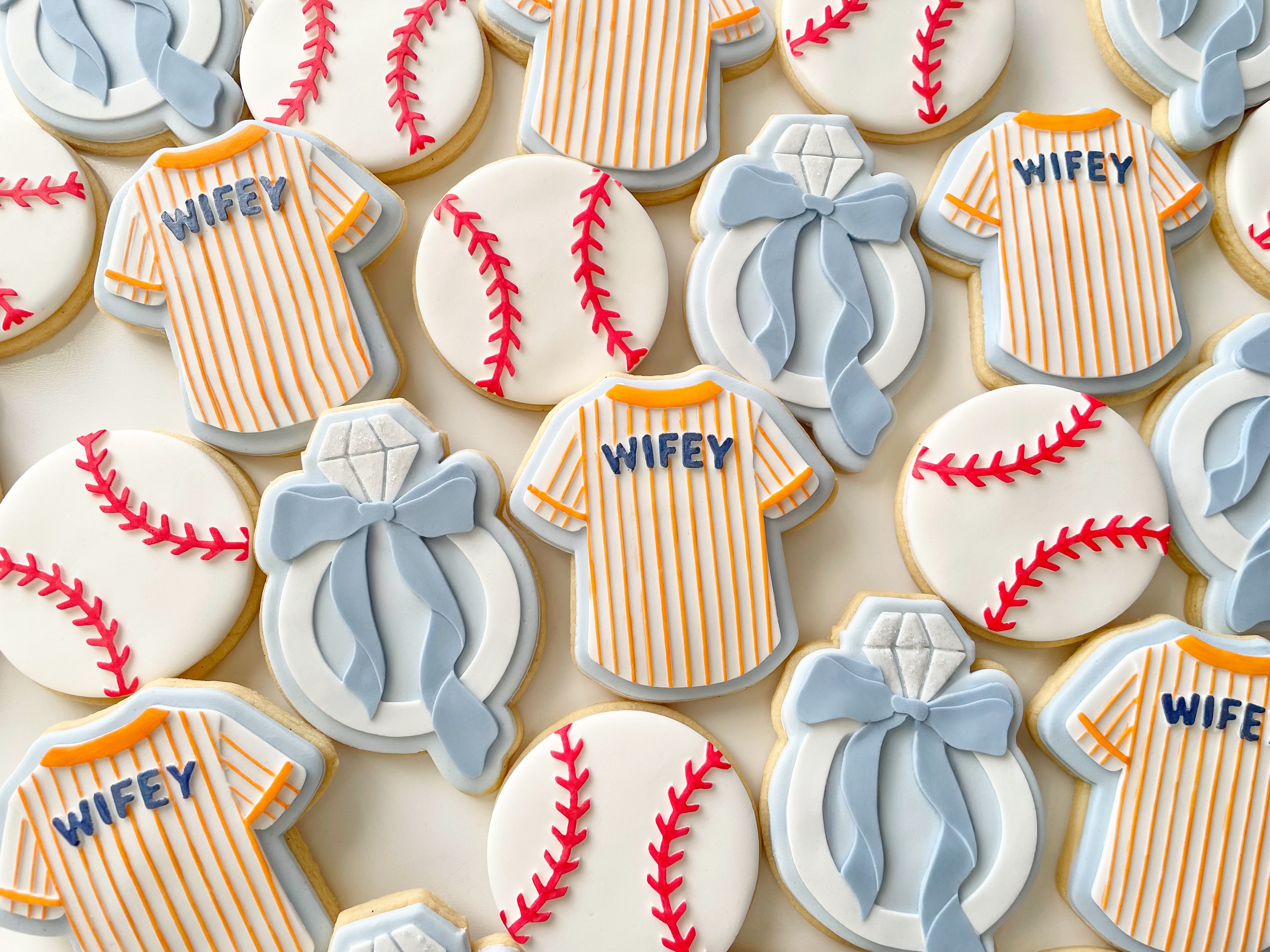 Baseball wifey jersey debosser and cutter