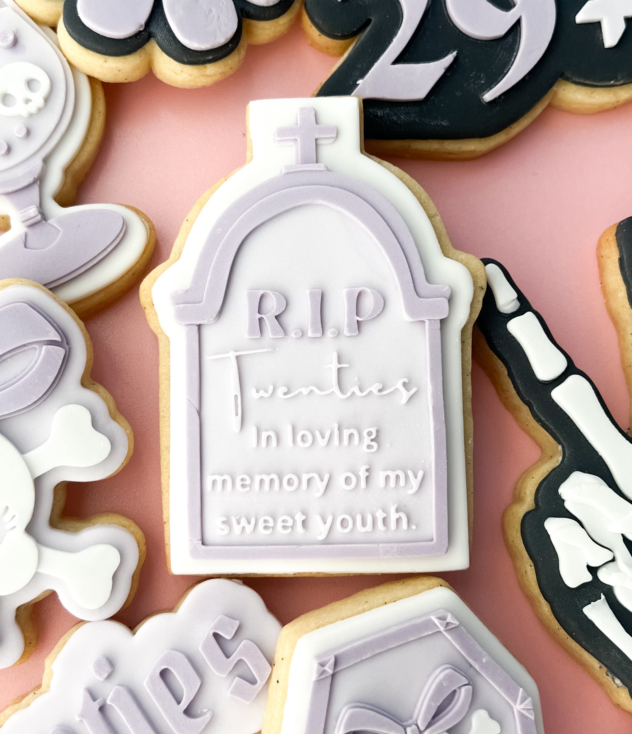 RIP twenties headstone debosser and cutter