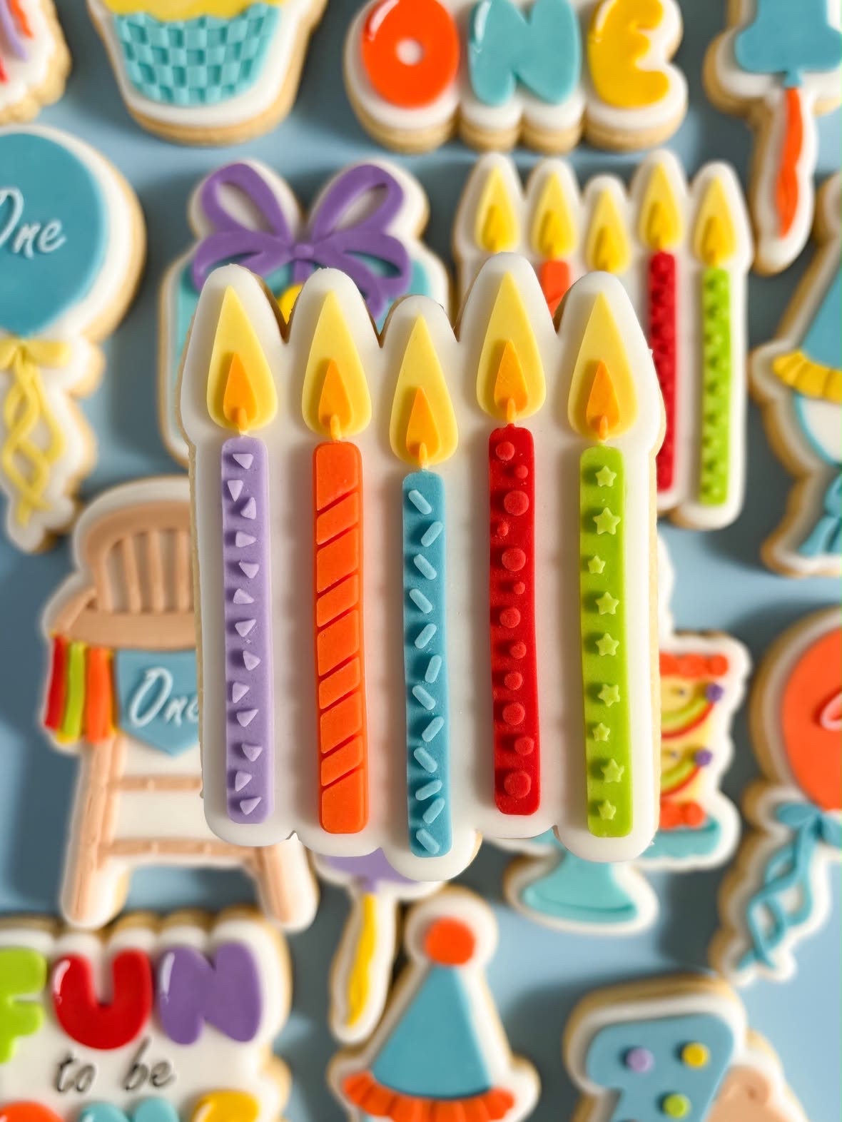 Birthday candles debosser and cutter